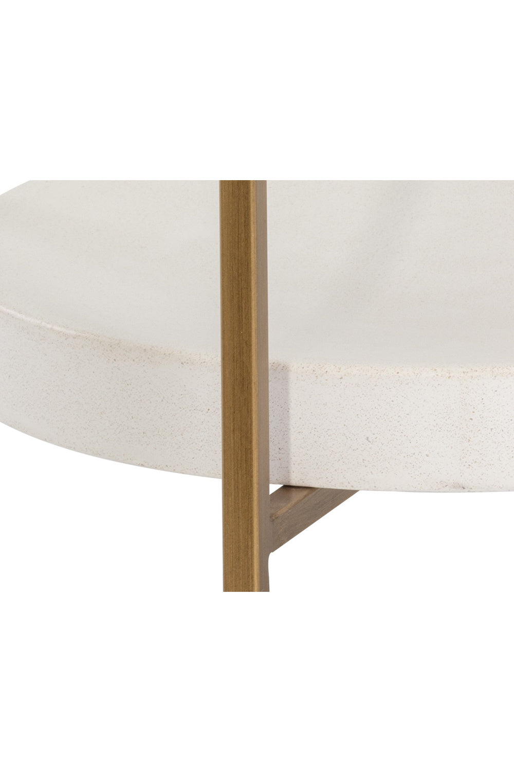 Modern European furniture - Gold Framed Glass Side Table - www.oroa.com | Oroa.com