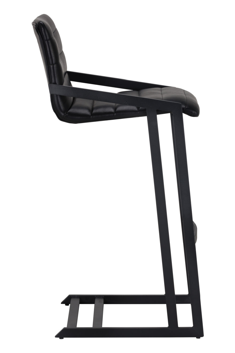 Modern European furniture - Horizontal Channel-Tufted Bar Stools (2) - www.oroa.com | Oroa.com