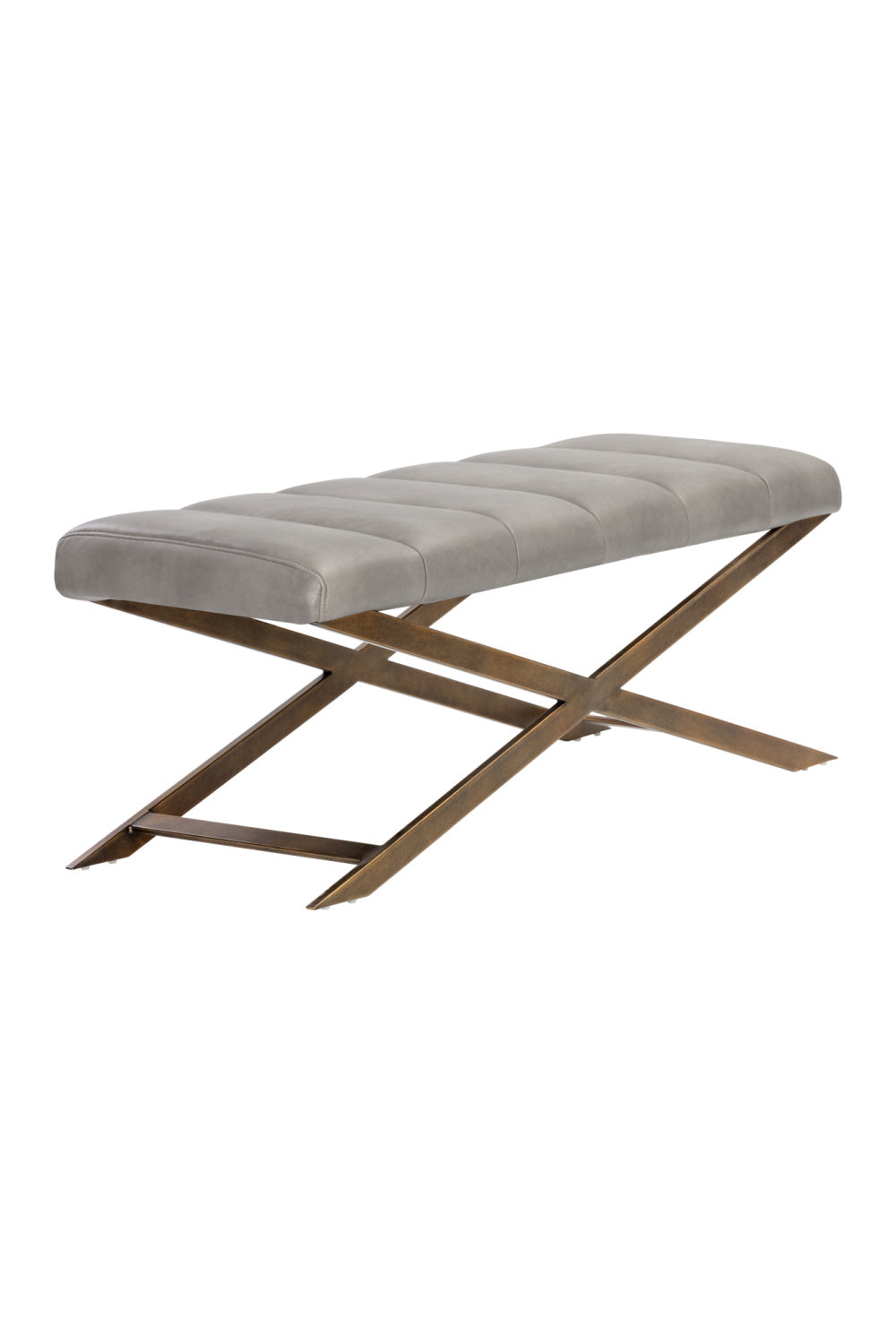 Modern European furniture - Channel Tufted Bench - www.oroa.com | Oroa.com
