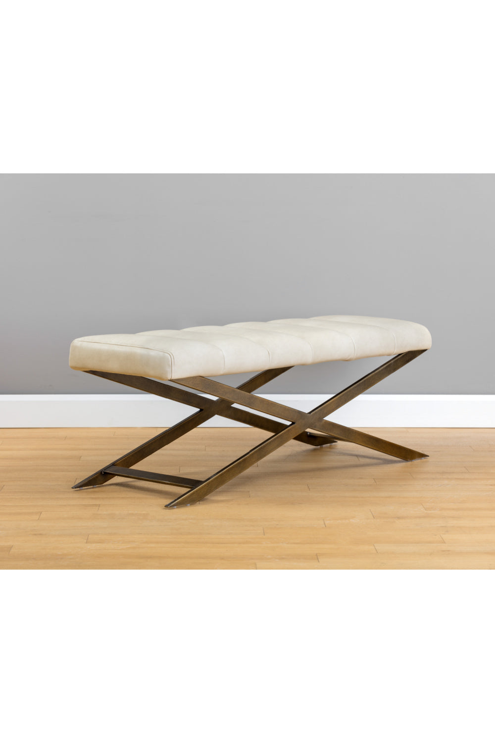 Modern European furniture - Channel Tufted Bench - www.oroa.com | Oroa.com