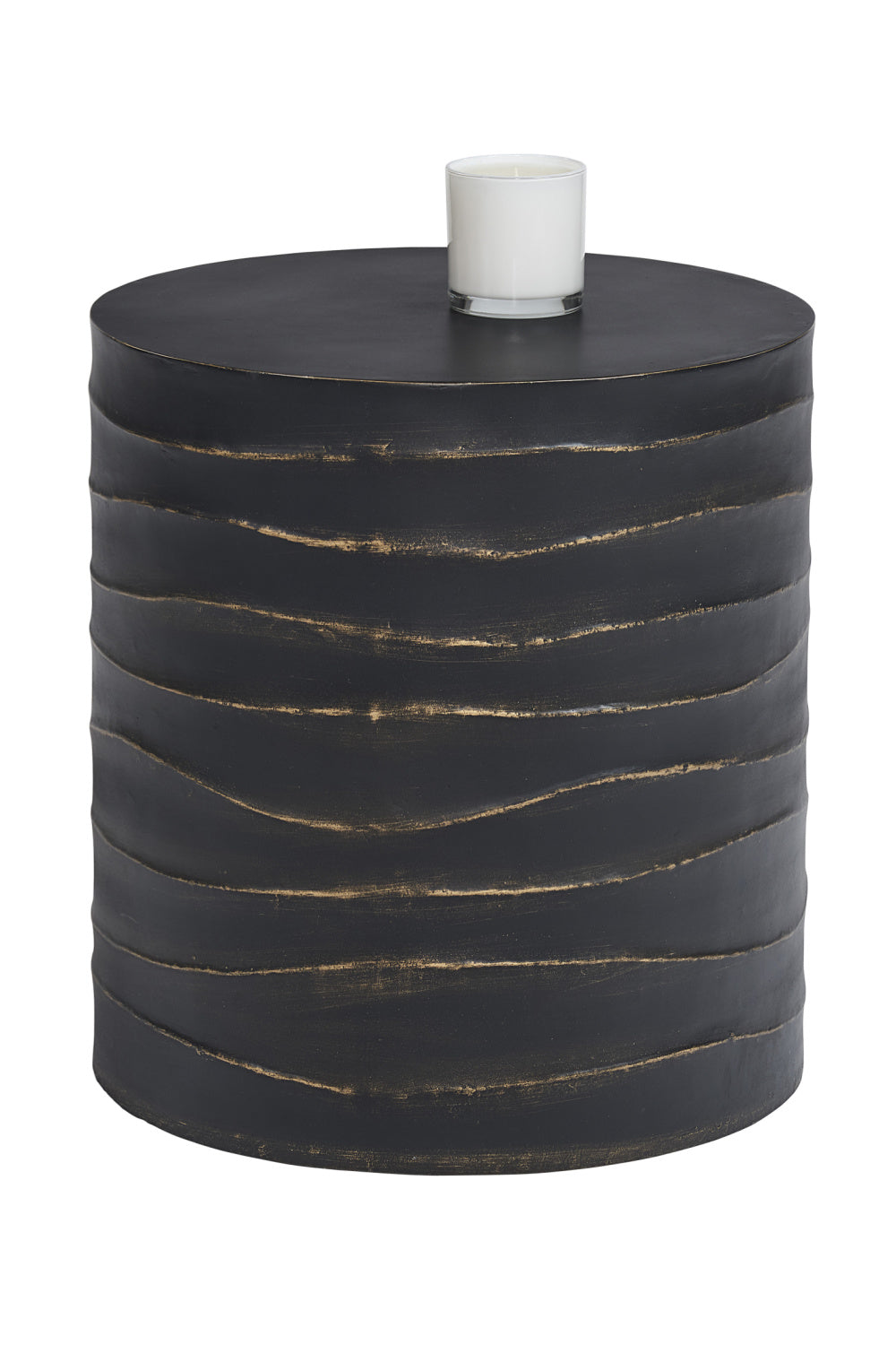 Modern European furniture - Black Cylindrical End Table - www.oroa.com | Oroa.com