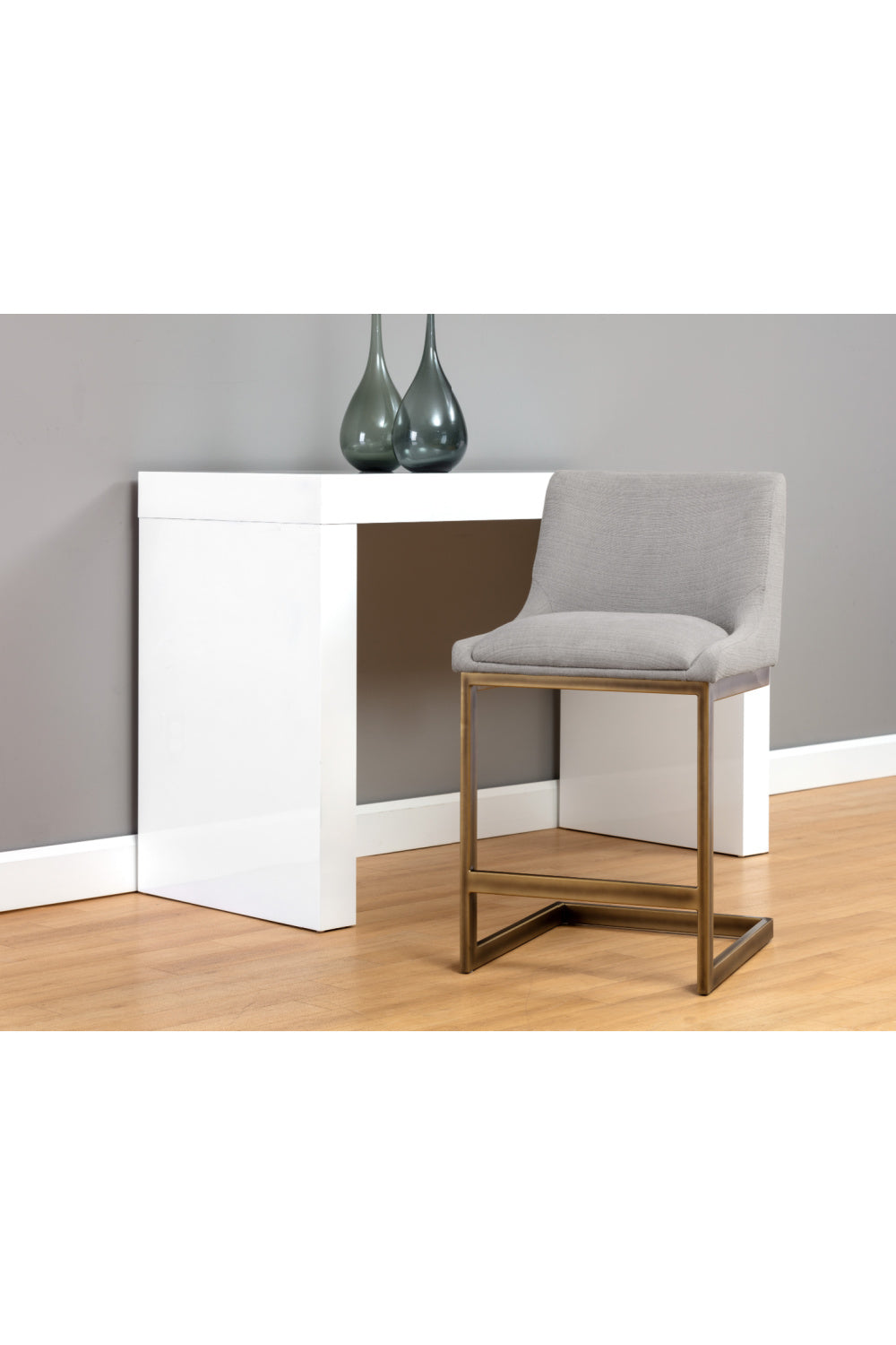 Modern European furniture - Elegant Open‑Frame Counter Stool - www.oroa.com | Oroa.com