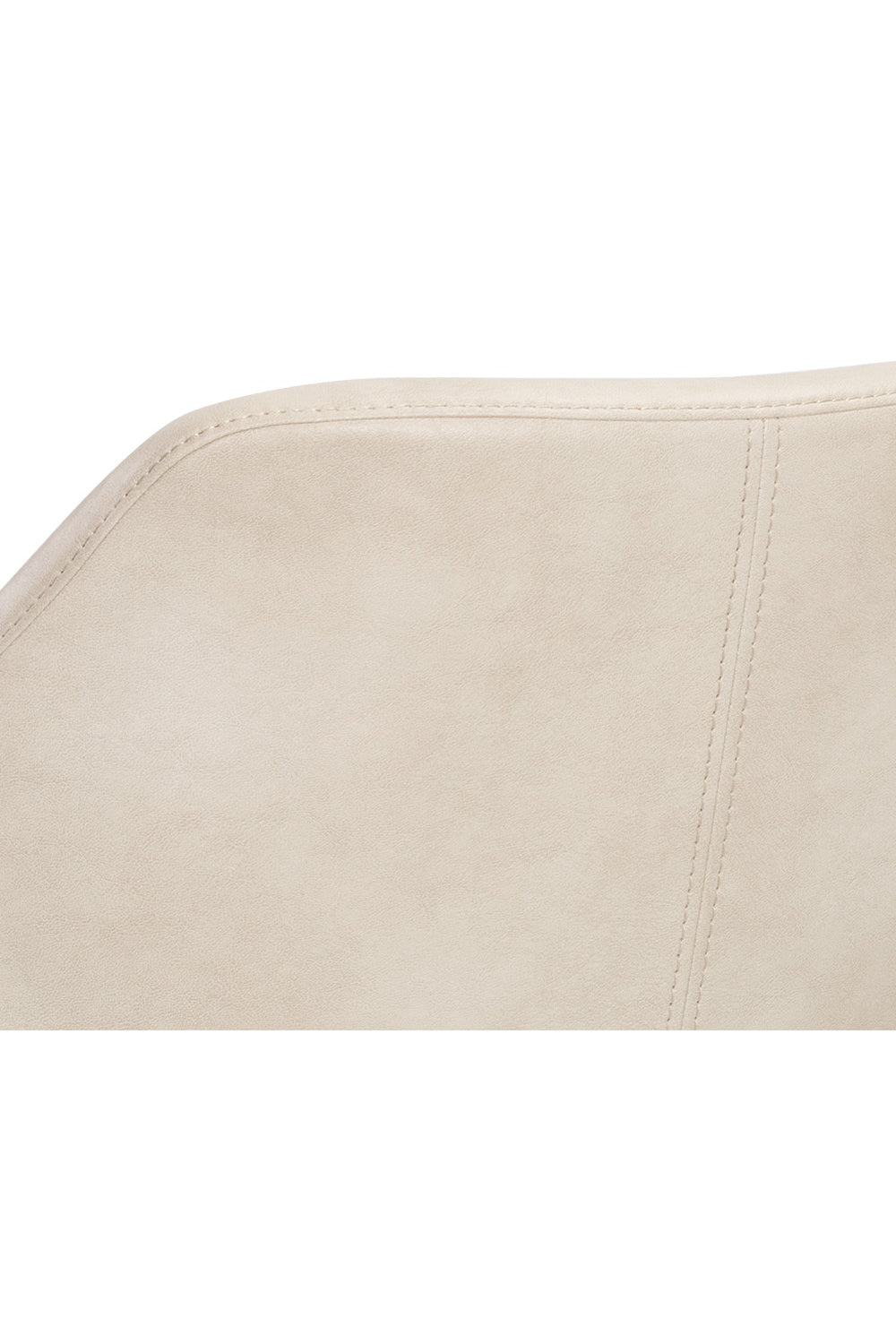 Modern European furniture - Cream Leather Look Counter Stool - www.oroa.com | Oroa.com