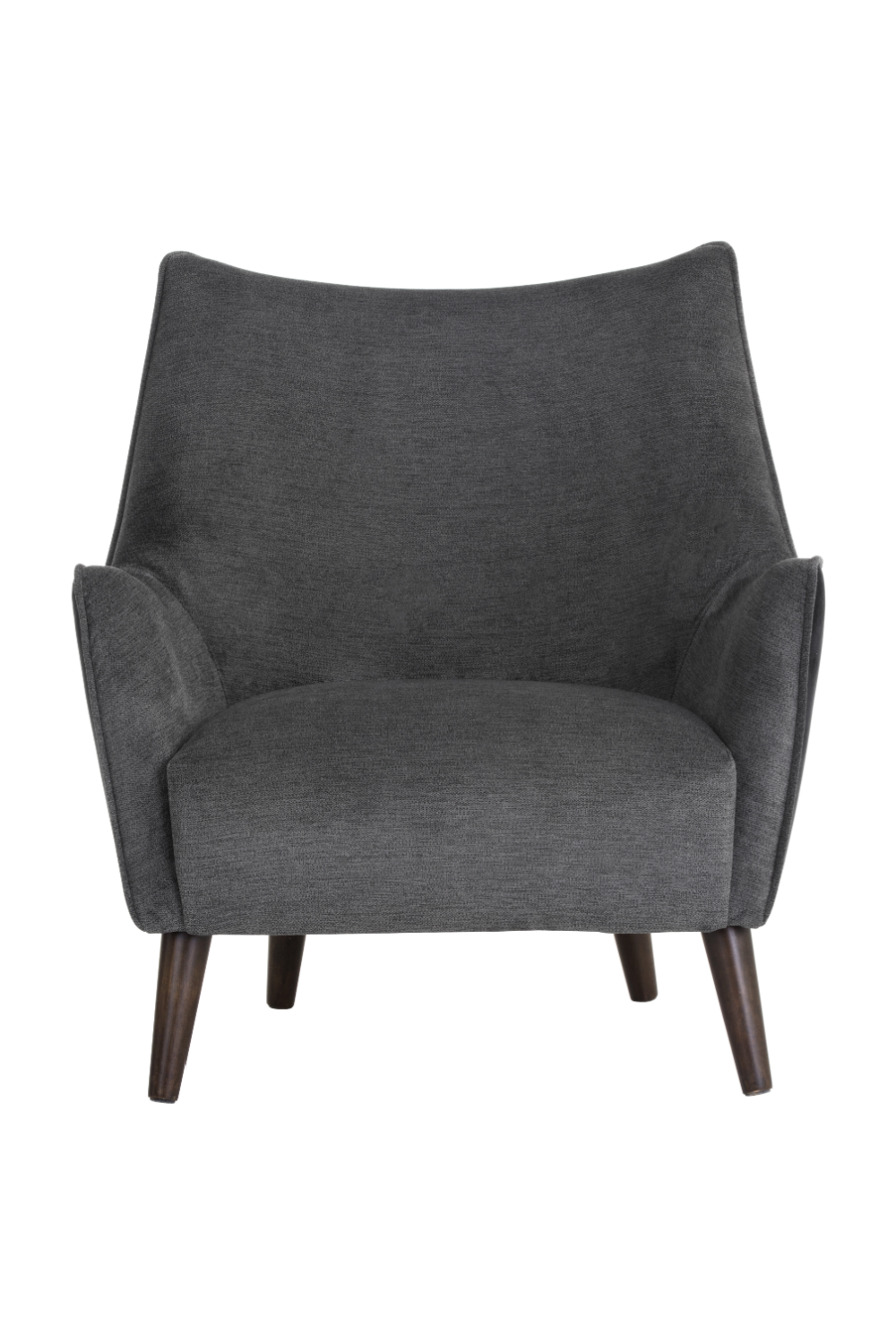 Modern European furniture - Mid-Century Gray Lounge Chair - www.oroa.com | Oroa.com