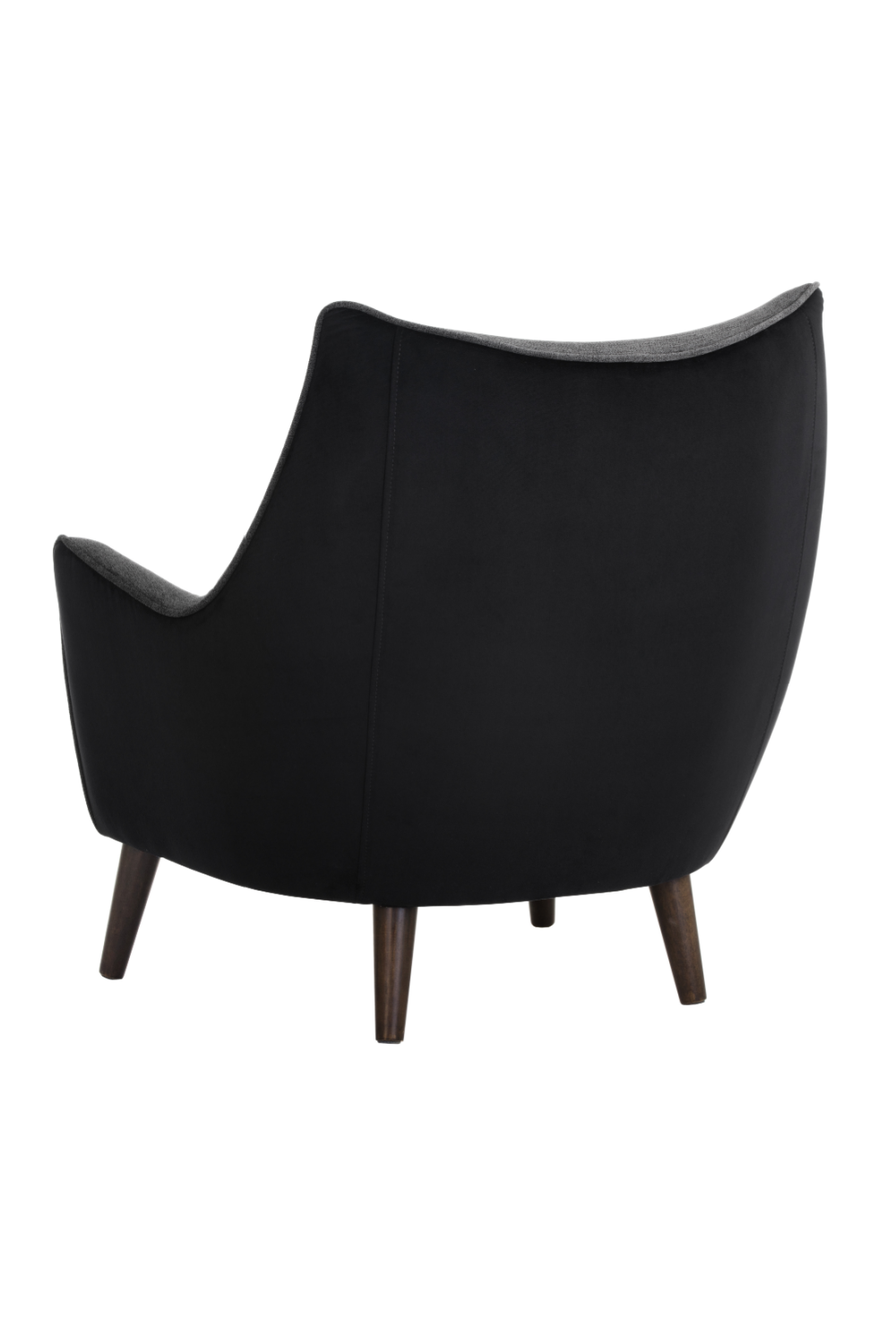 Modern European furniture - Mid-Century Gray Lounge Chair - www.oroa.com | Oroa.com
