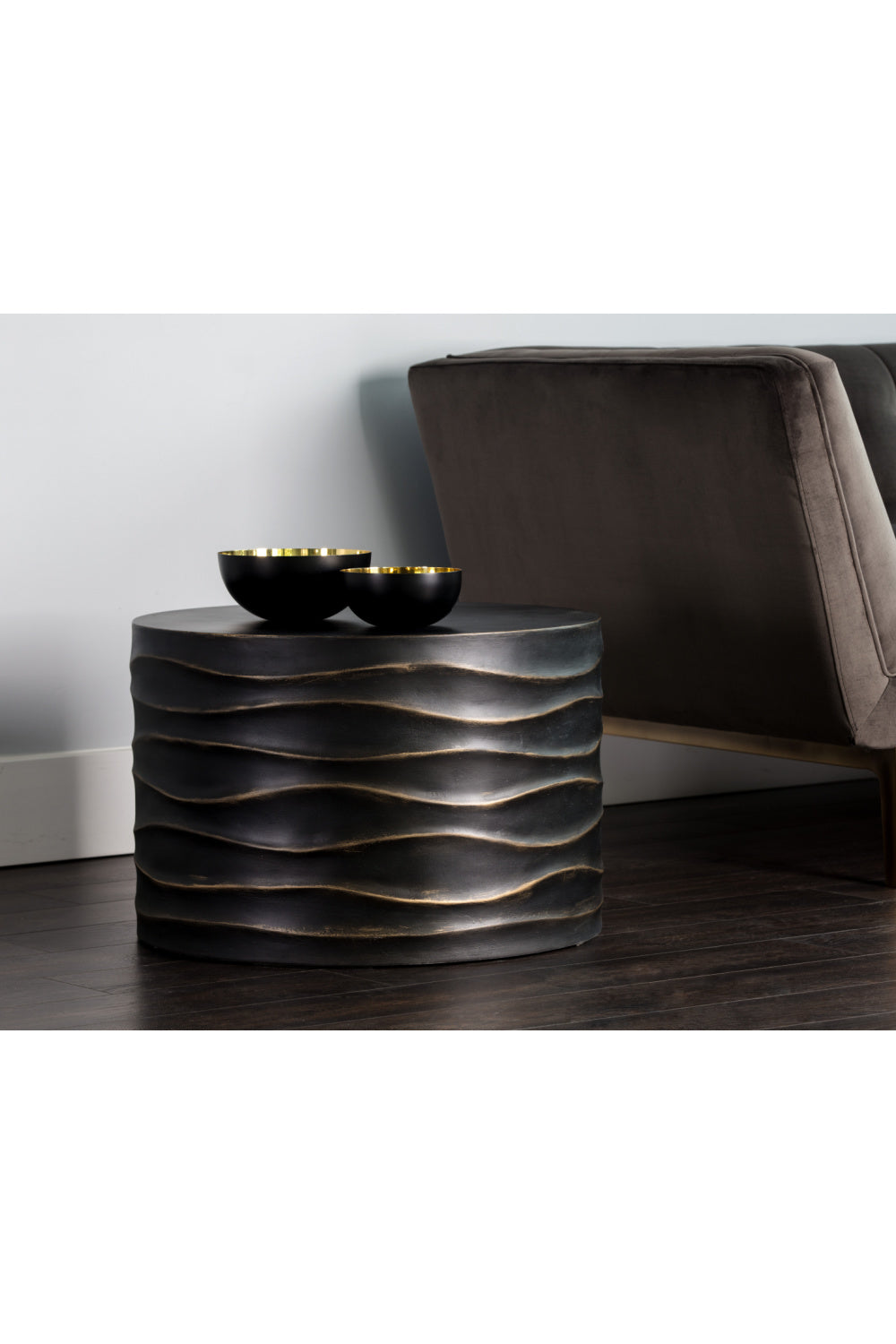 Modern European furniture - Hand-Sculpted Concrete Coffee Table - www.oroa.com | Oroa.com