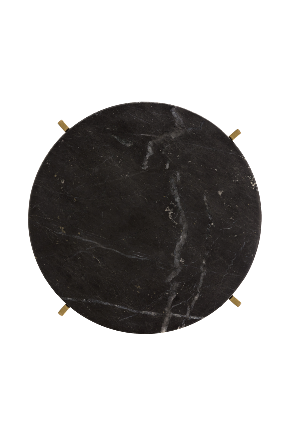 Modern European furniture - Antique Brass Marble End Table - www.oroa.com | Oroa.com