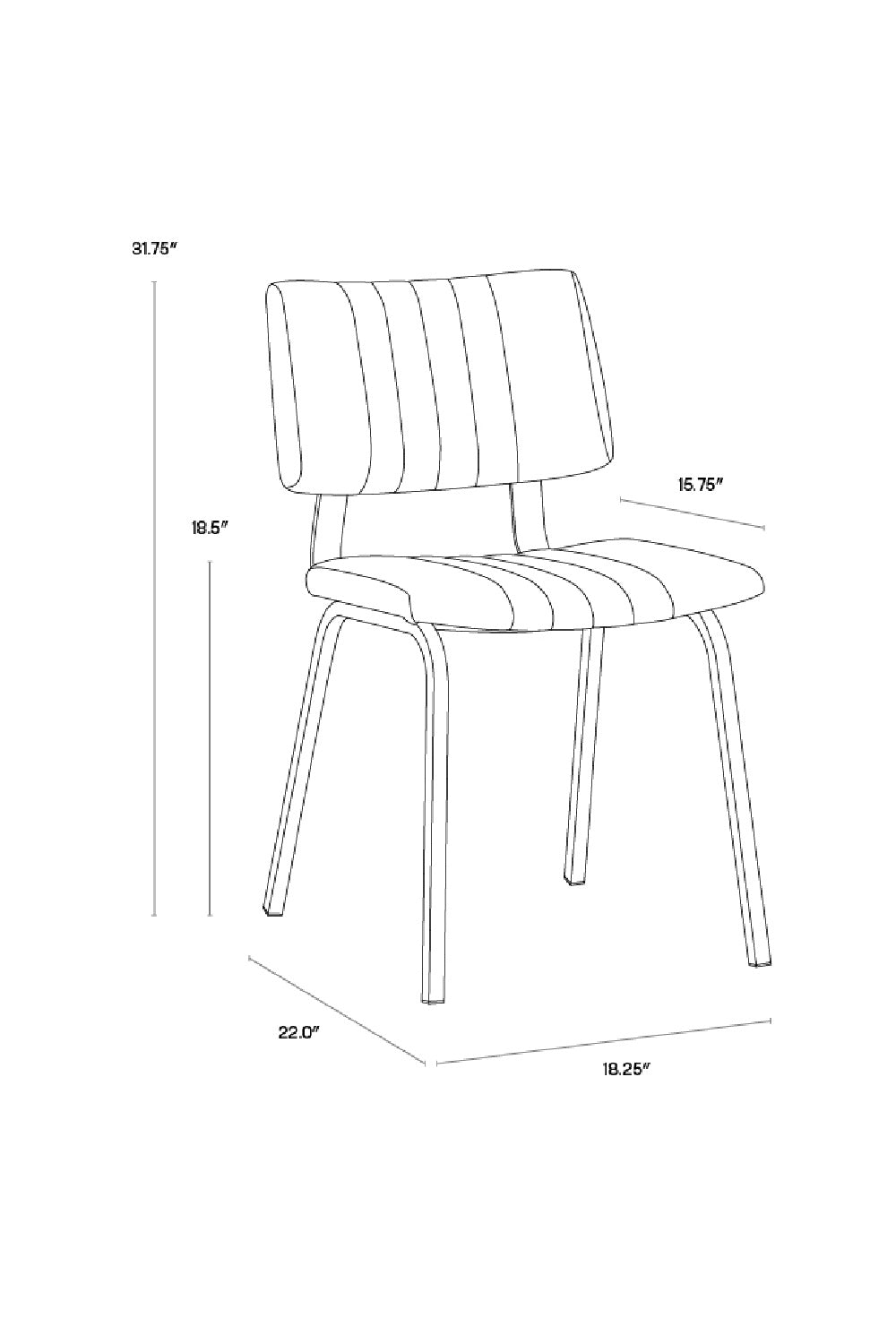 Modern European furniture - Leather Look Industrial Dining Chairs (2) - www.oroa.com | Oroa.com