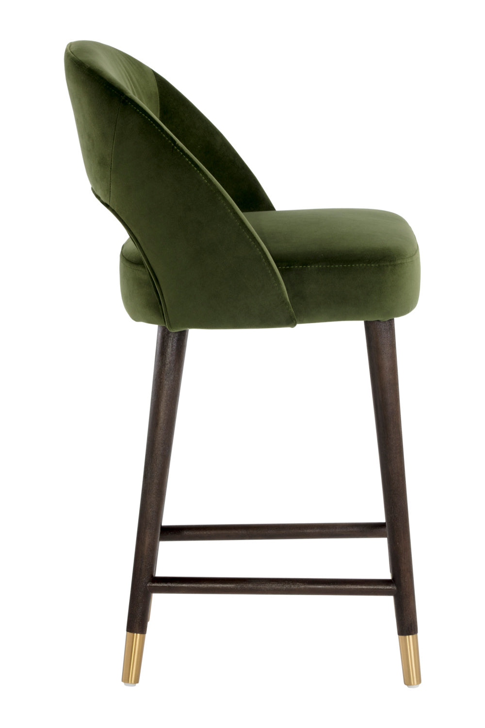 Modern European furniture - Green Cutout-Back Counter Stool - www.oroa.com | Oroa.com