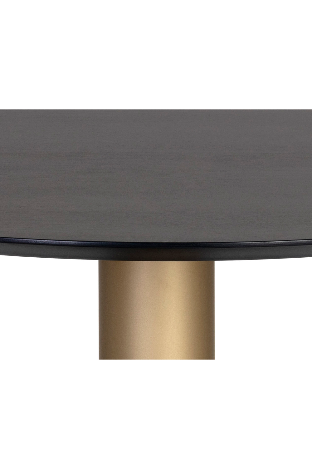 Modern European furniture - Black Oak Round Dining Table - www.oroa.com | Oroa.com