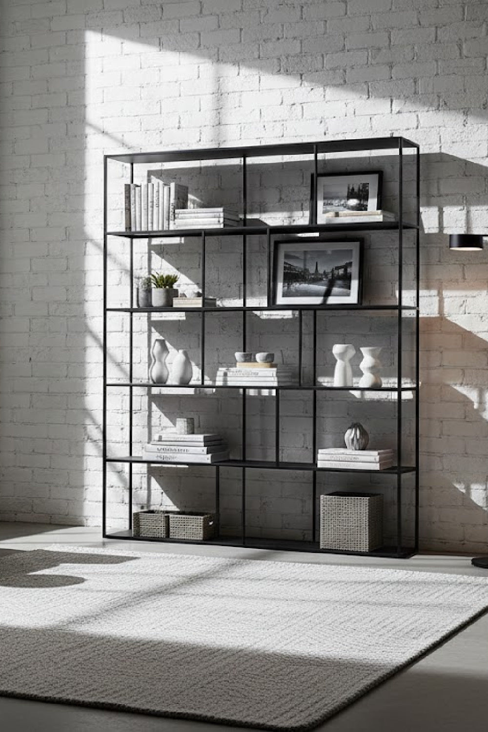 Modern European furniture - Modern Open Shelving Bookcase - www.oroa.com | Oroa.com