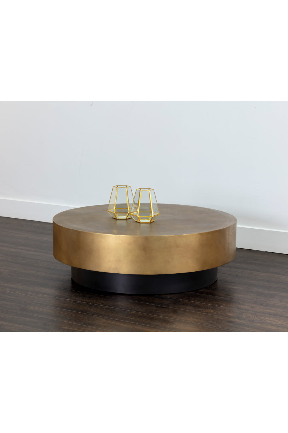 Modern European furniture - Round Metal Coffee Table - www.oroa.com | Oroa.com
