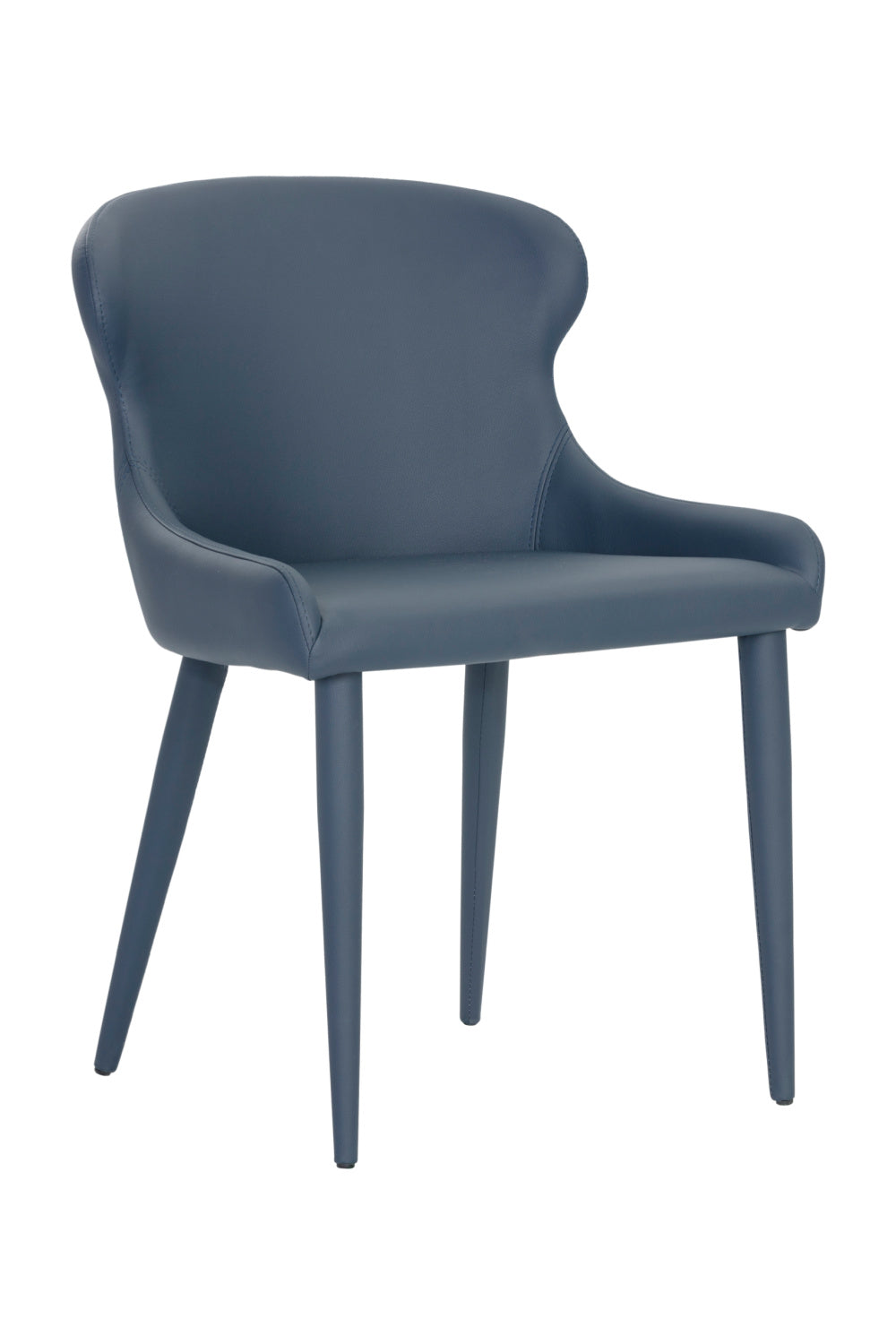 Modern European furniture - Leather Look Modern Dining Chairs (2) - www.oroa.com | Oroa.com