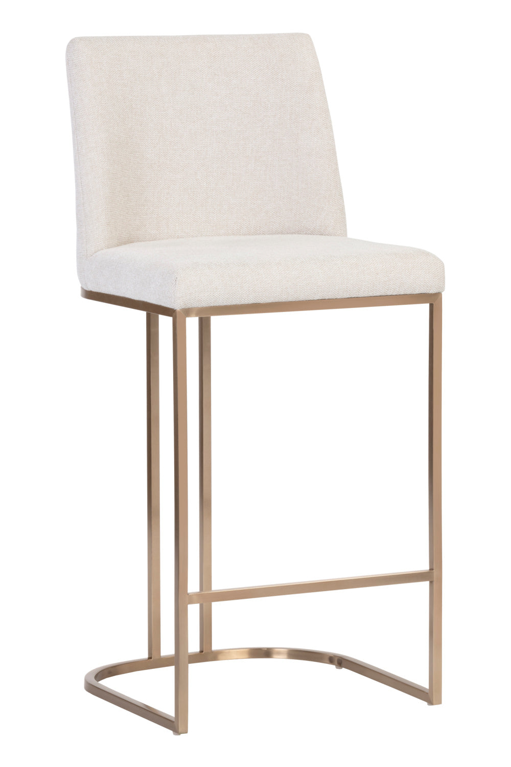 Modern European furniture - Cantilevered Fabric Counter Stool - www.oroa.com | Oroa.com
