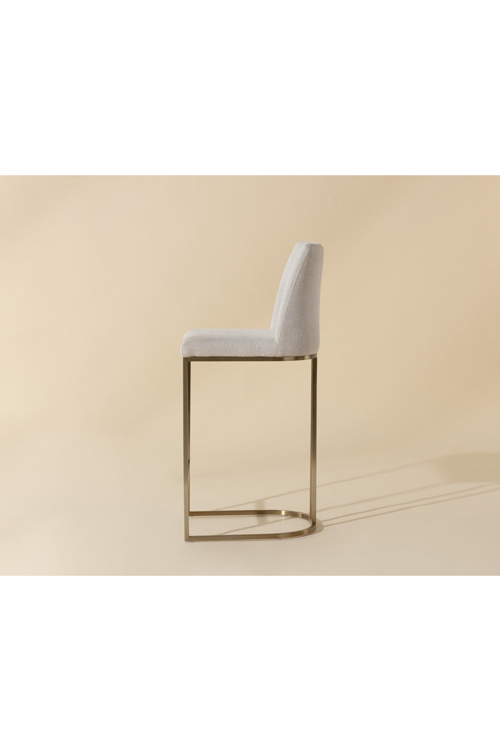 Modern European furniture - Cantilevered Fabric Counter Stool - www.oroa.com | Oroa.com