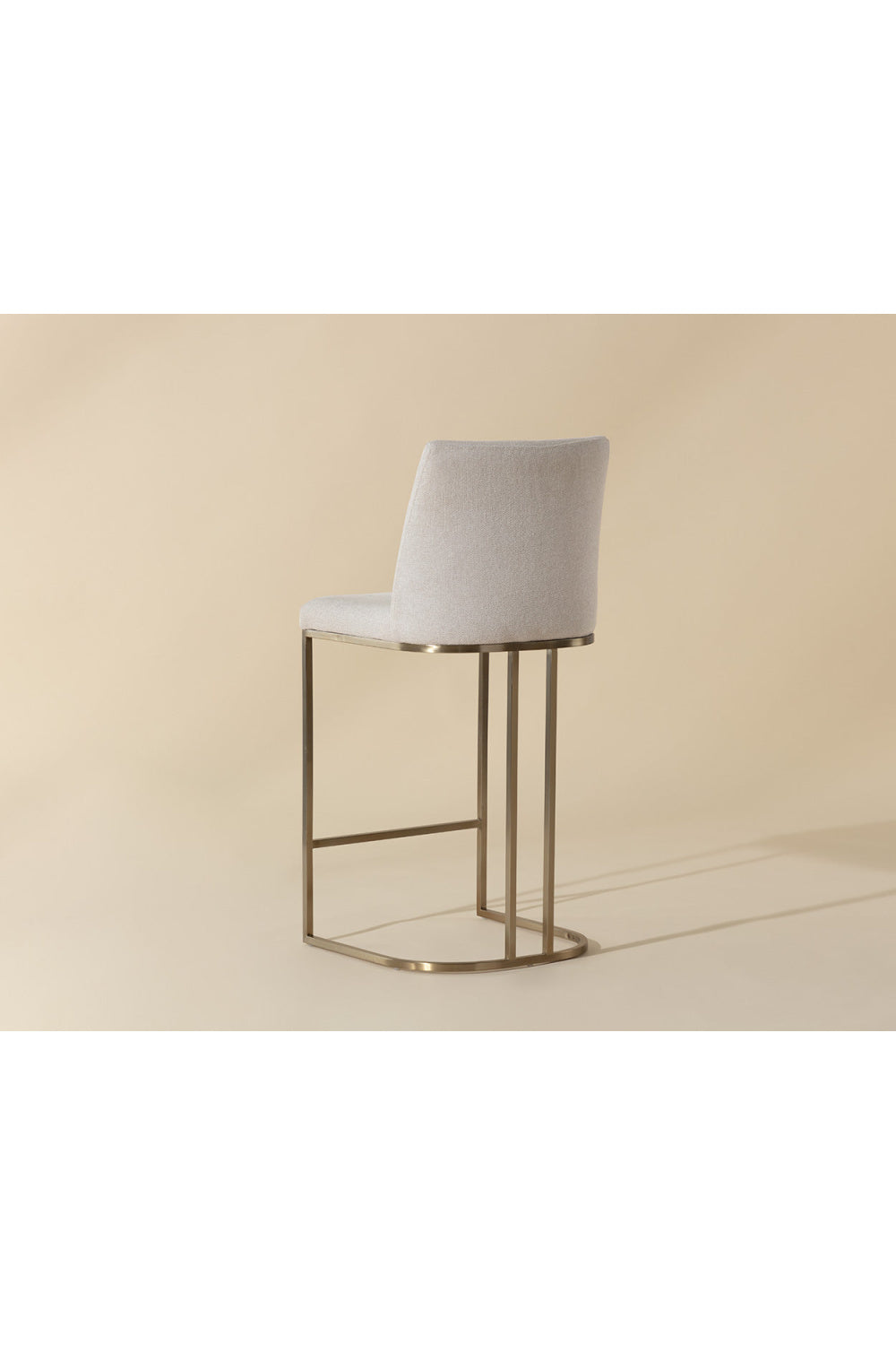 Modern European furniture - Cantilevered Fabric Counter Stool - www.oroa.com | Oroa.com