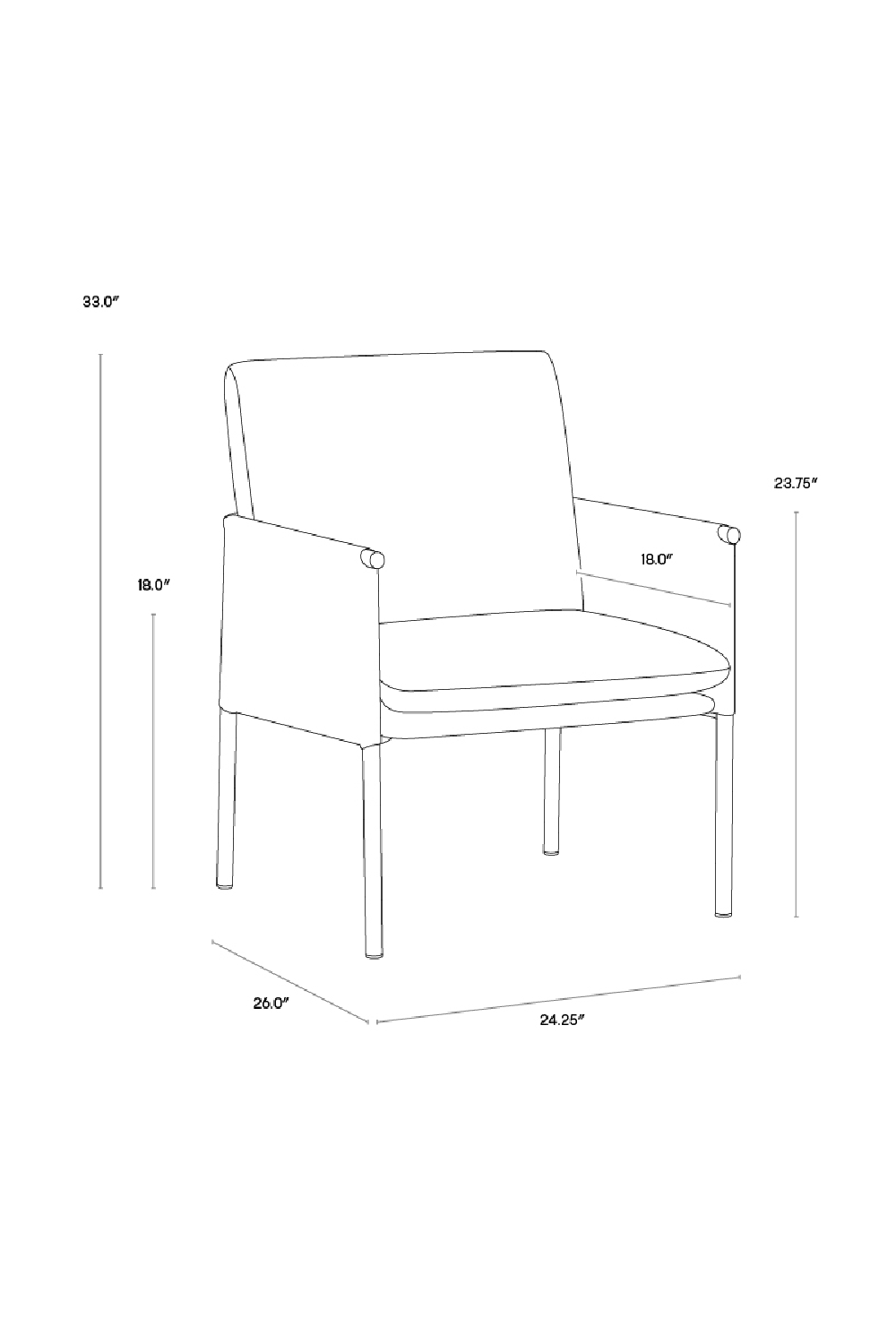 Modern European furniture - Leather Arm Gray Lounge Chair - www.oroa.com | Oroa.com
