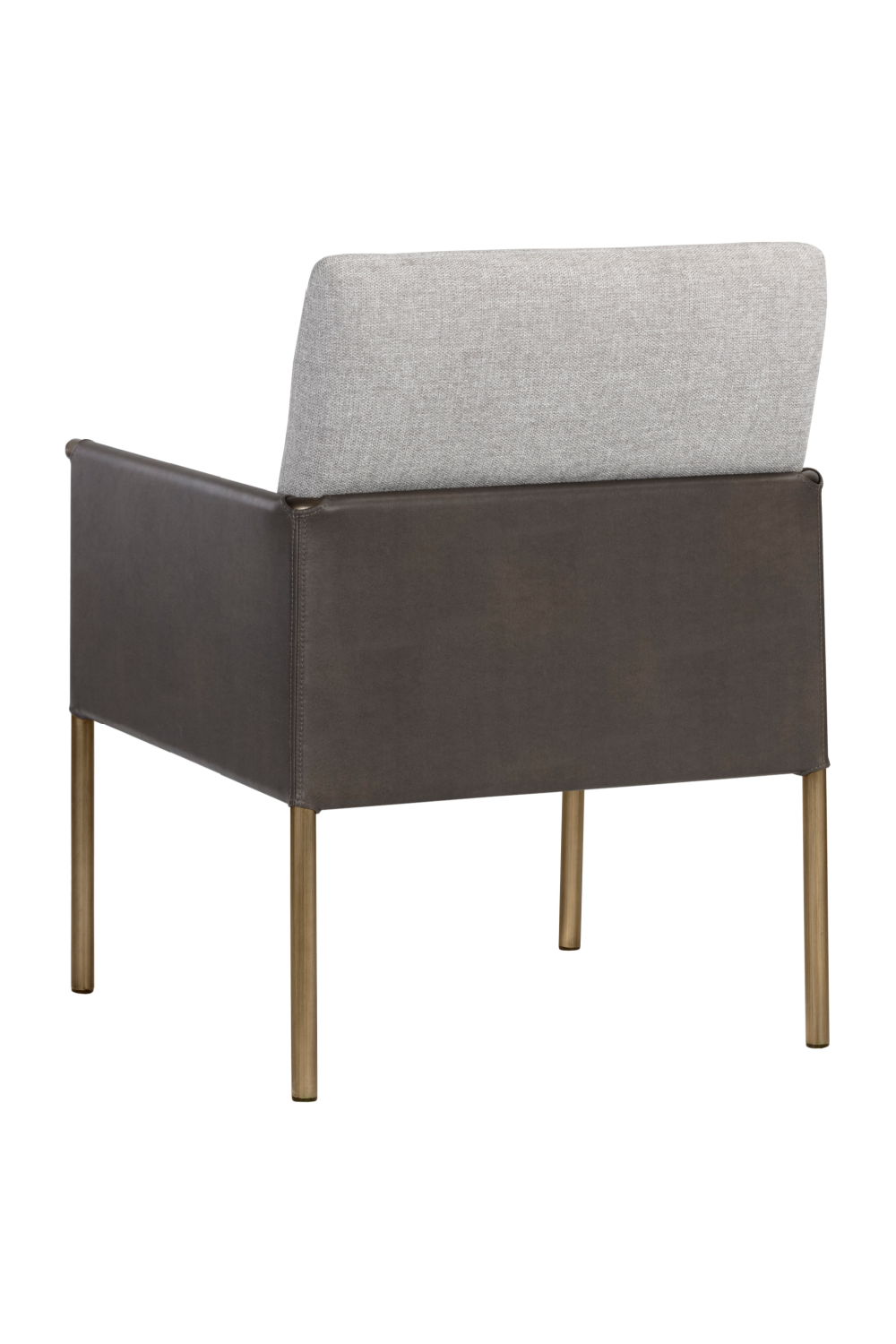 Modern European furniture - Leather Arm Gray Lounge Chair - www.oroa.com | Oroa.com