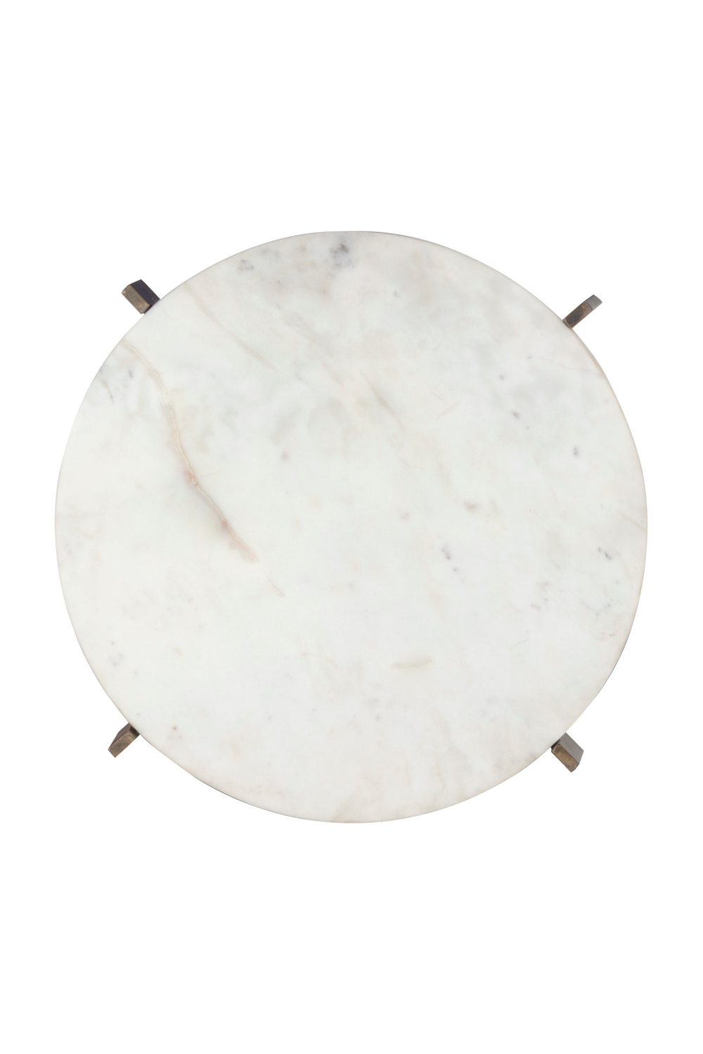 Modern European furniture - Antique Brass Marble End Table - www.oroa.com | Oroa.com