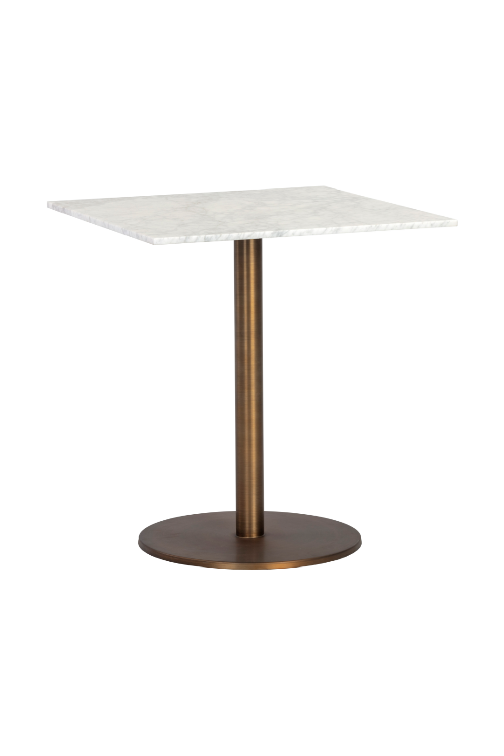 Modern European furniture - Art Deco Marble Square Bistro Table - www.oroa.com | Oroa.com