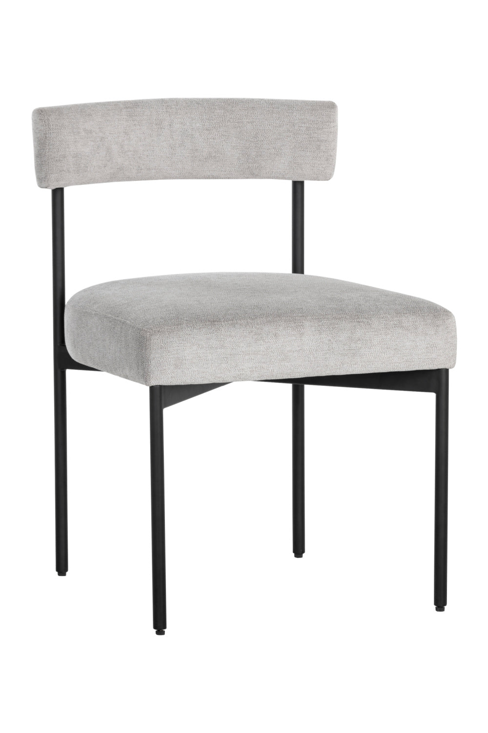 Modern European furniture - Gray Open-Back Dining Chairs (2) - www.oroa.com | Oroa.com