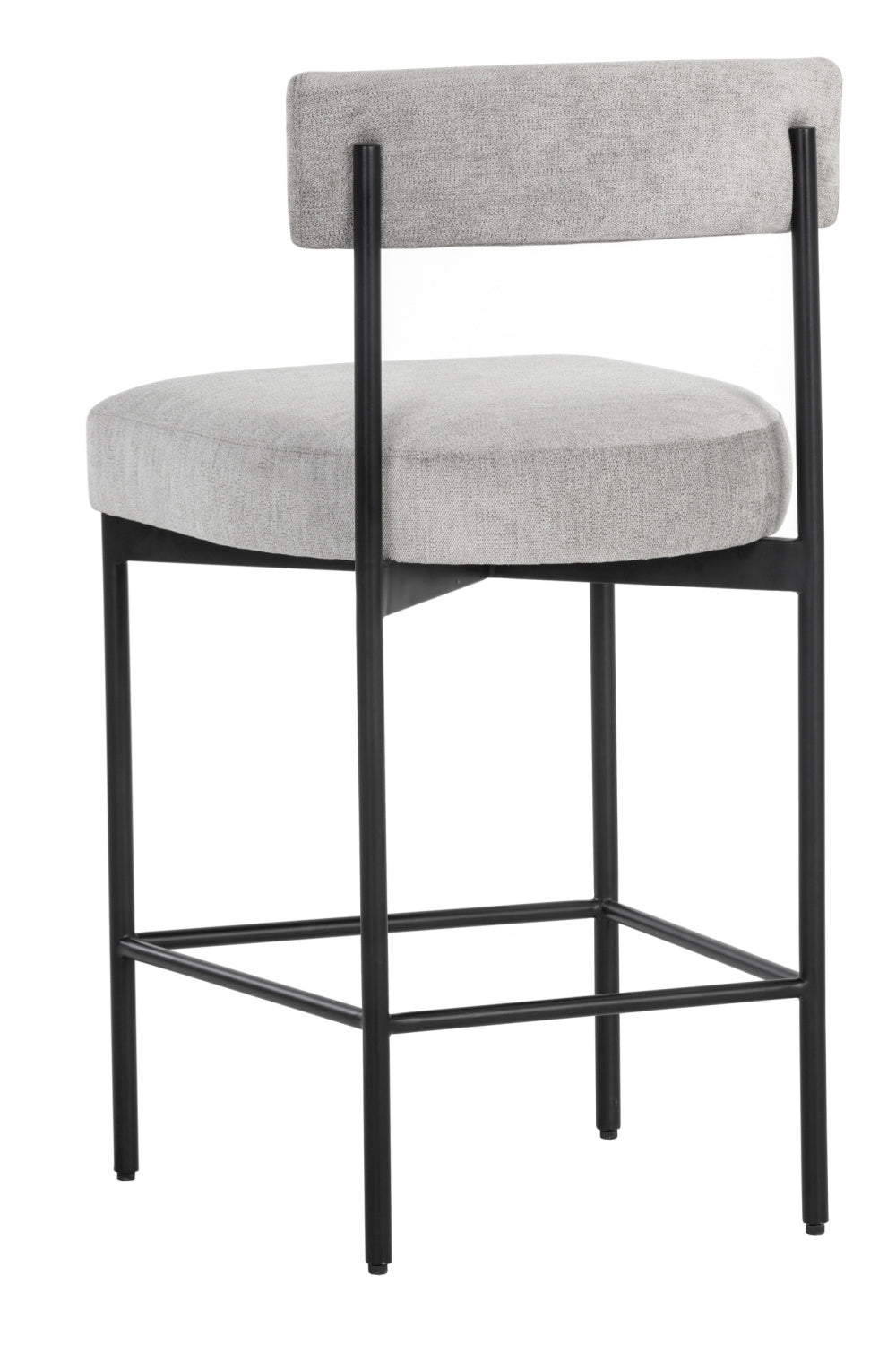 Modern European furniture - Low Back Fabric Counter Stool - www.oroa.com | Oroa.com