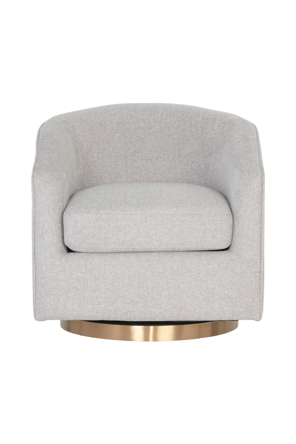 Modern European furniture - Curved Swivel Lounge Chair - www.oroa.com | Oroa.com