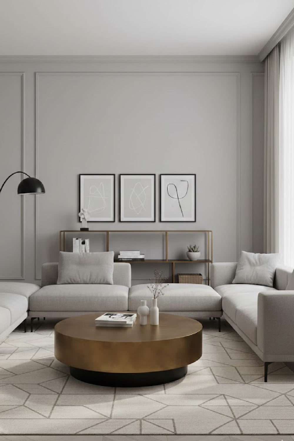 Modern European furniture - Iron Framed Bookcase - www.oroa.com | Oroa.com