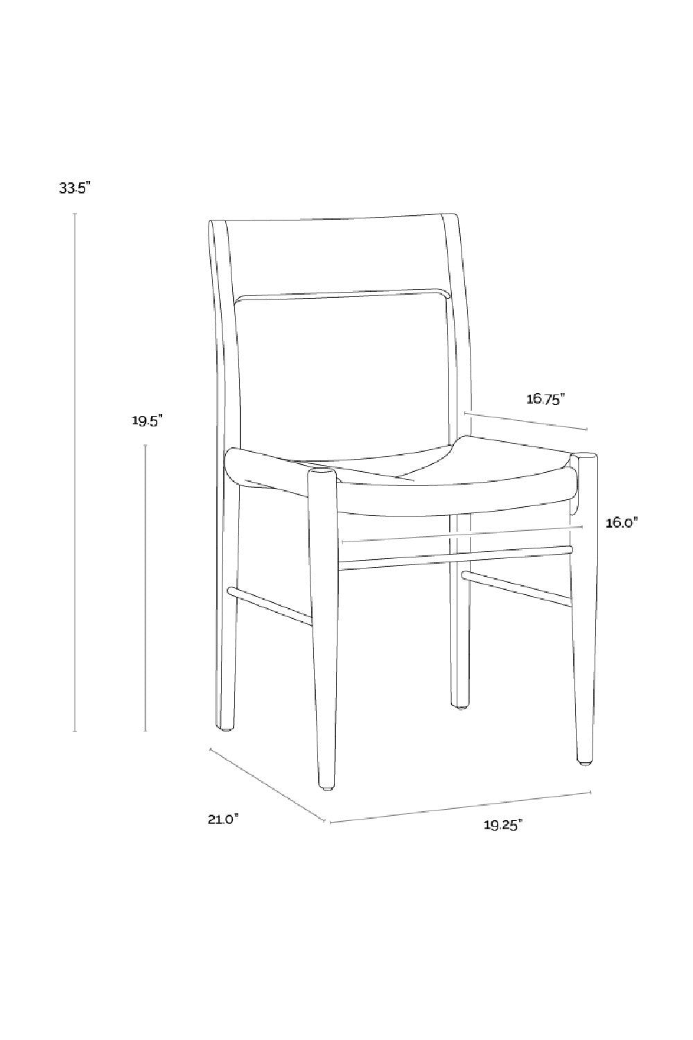 Modern European furniture - Natural Rope Seat Dining Chairs (2) - www.oroa.com | Oroa.com