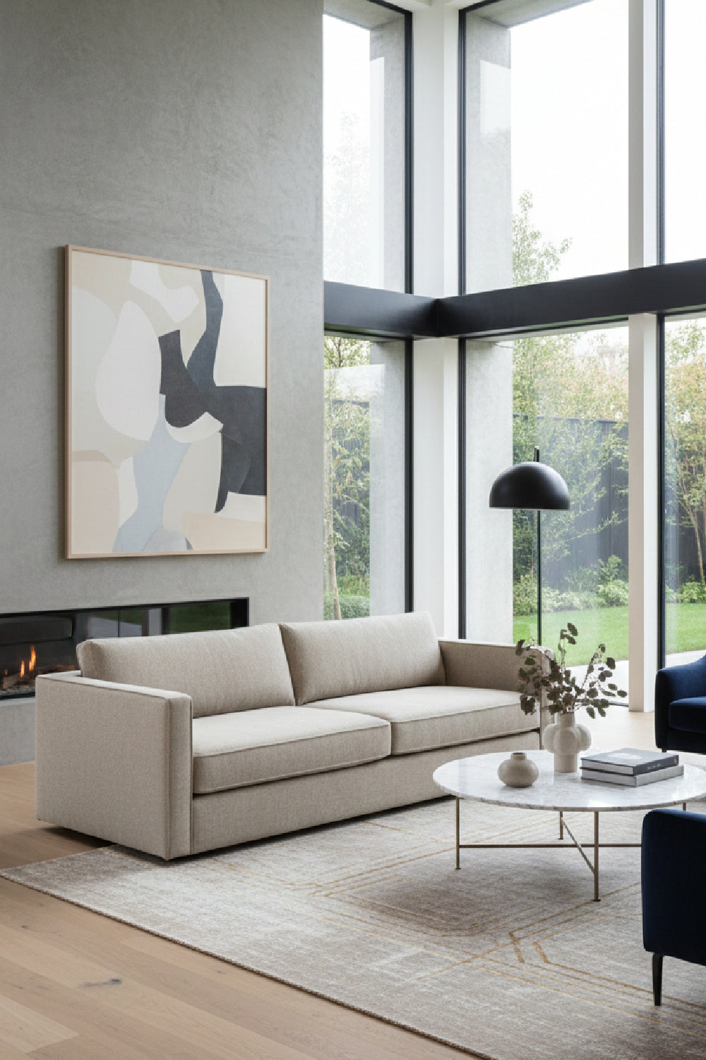 Modern European furniture - Classic Transitional Sofa - www.oroa.com | Oroa.com