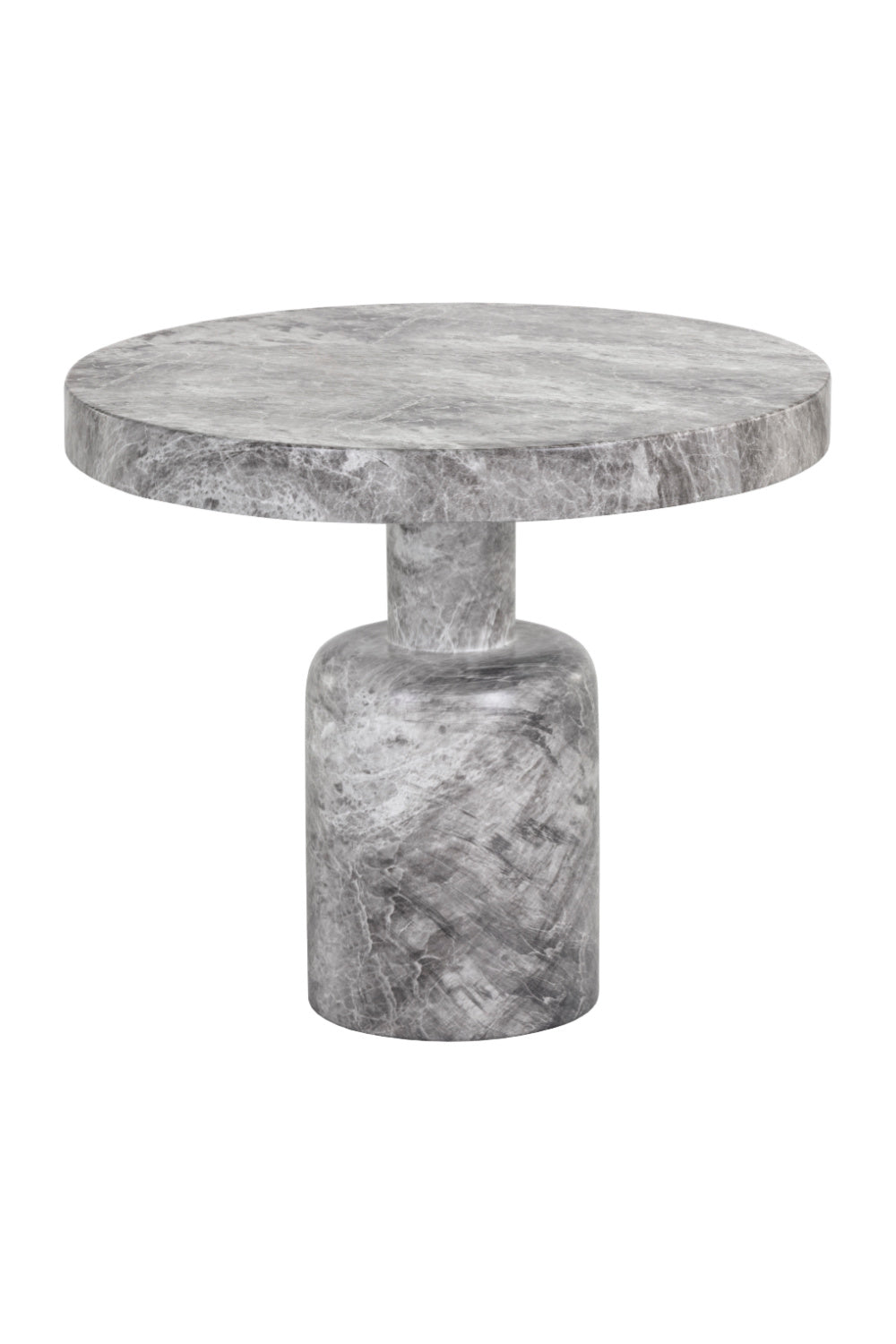 Modern European furniture - Gray Indoor/Outdoor Side Table - www.oroa.com | Oroa.com