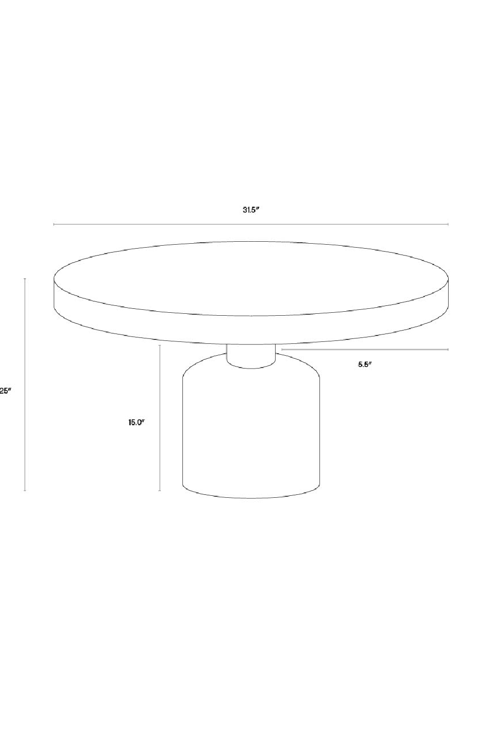 Modern European furniture - Gray Marble-Look Coffee Table - www.oroa.com | Oroa.com