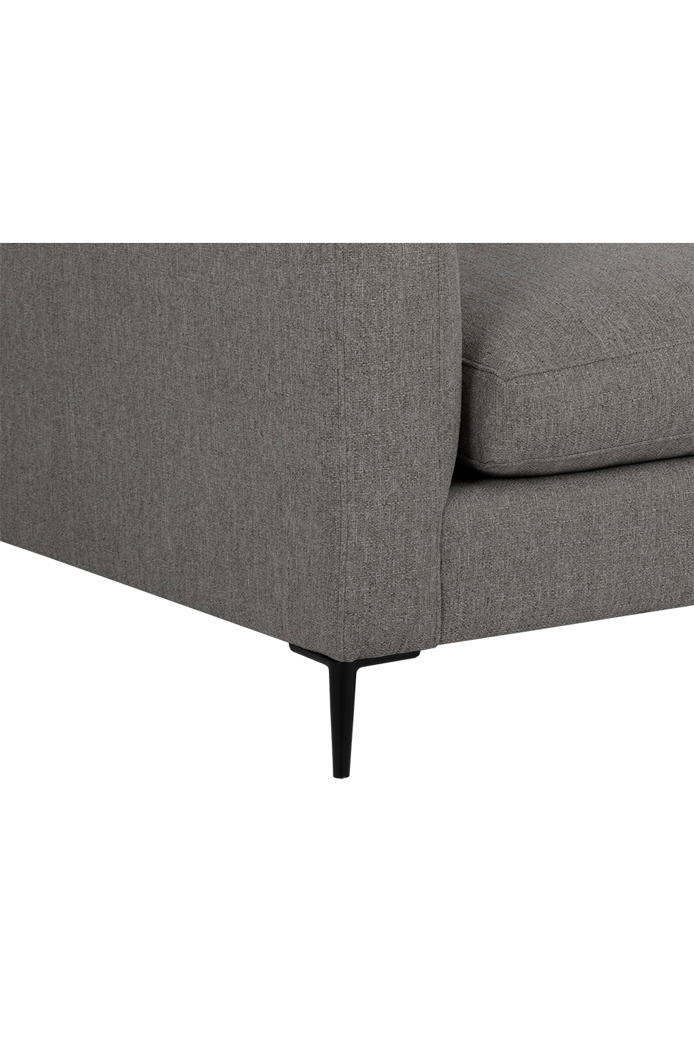 Modern European furniture - Fabric Sofa with Reversible Cushions - www.oroa.com | Oroa.com