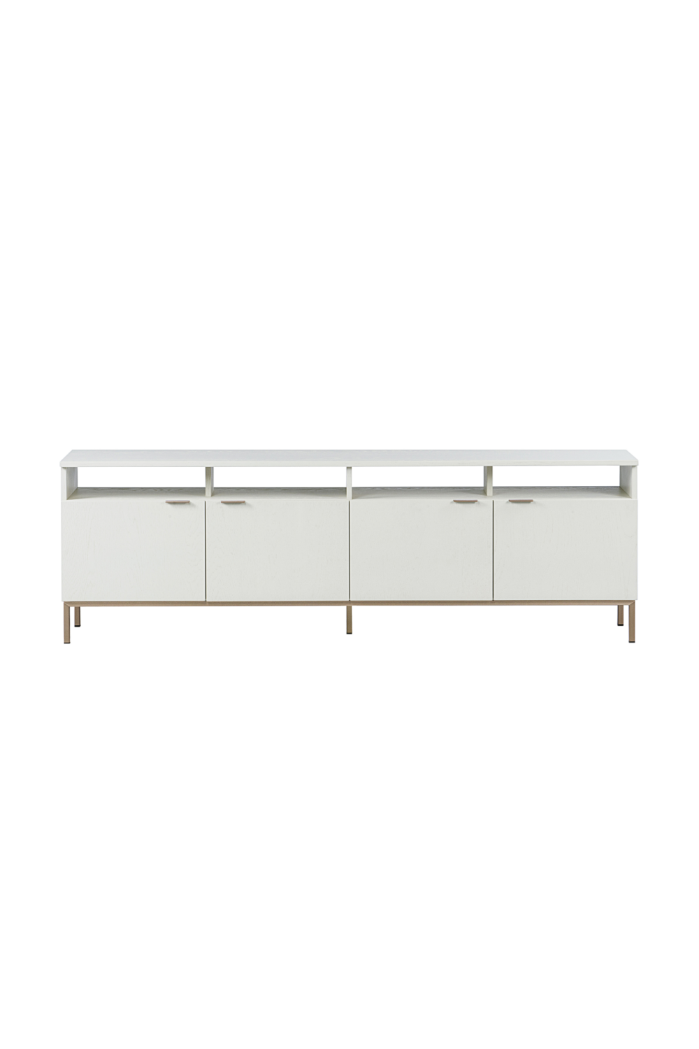 Modern European furniture - Cream Oak 4-Door Modular Cabinet - www.oroa.com | Oroa.com