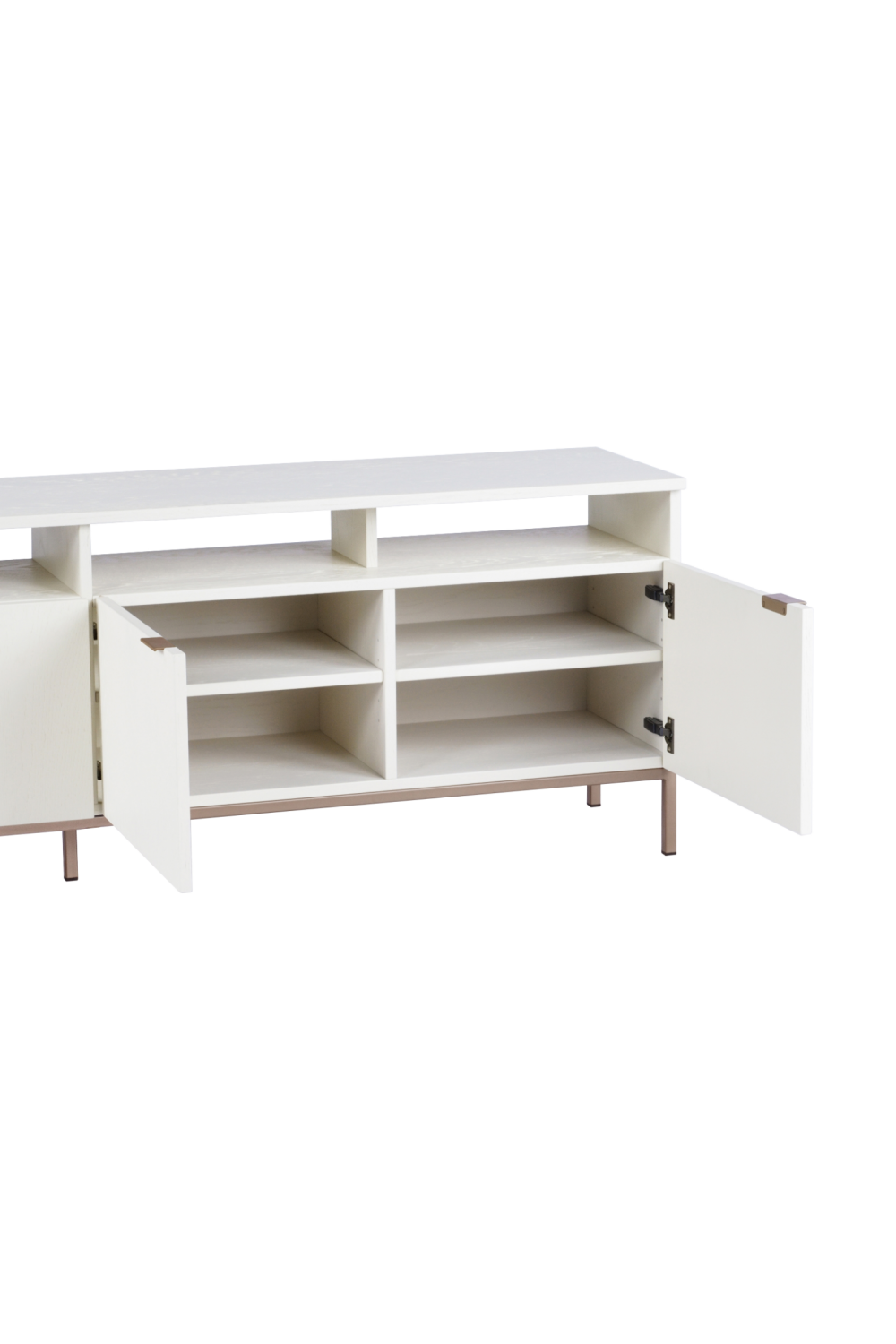 Modern European furniture - Cream Oak 4-Door Modular Cabinet - www.oroa.com | Oroa.com