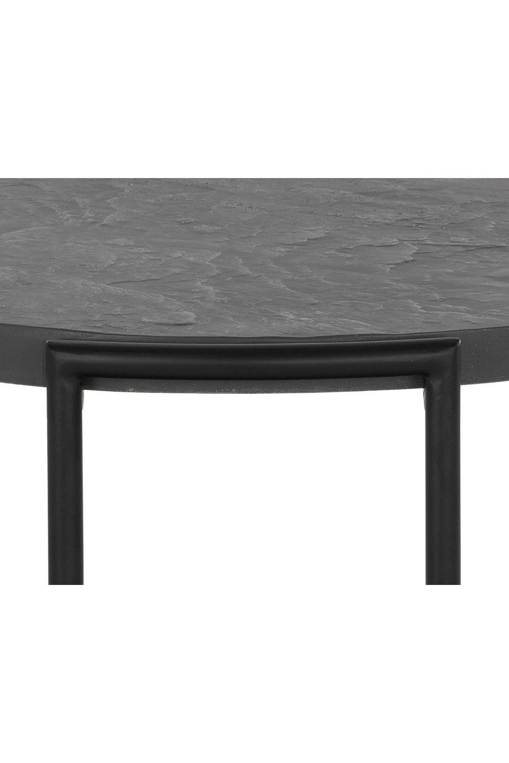 Modern European furniture - Black 2-Layer Indoor/Outdoor Side Table - www.oroa.com | Oroa.com