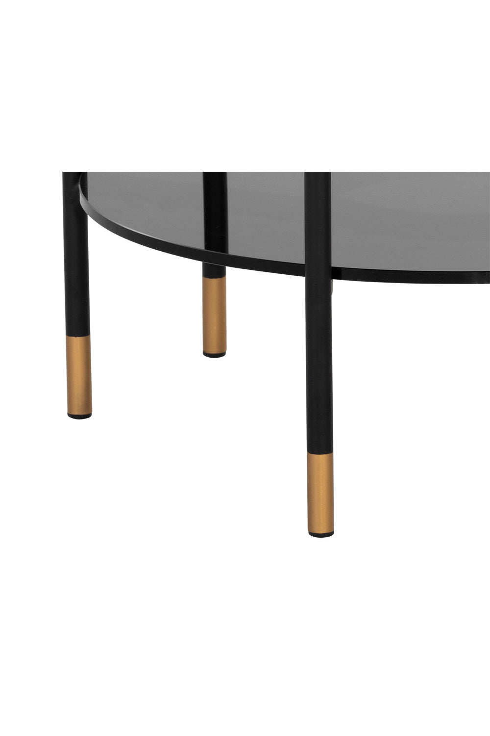Modern European furniture - Black 2-Layer Indoor/Outdoor Side Table - www.oroa.com | Oroa.com