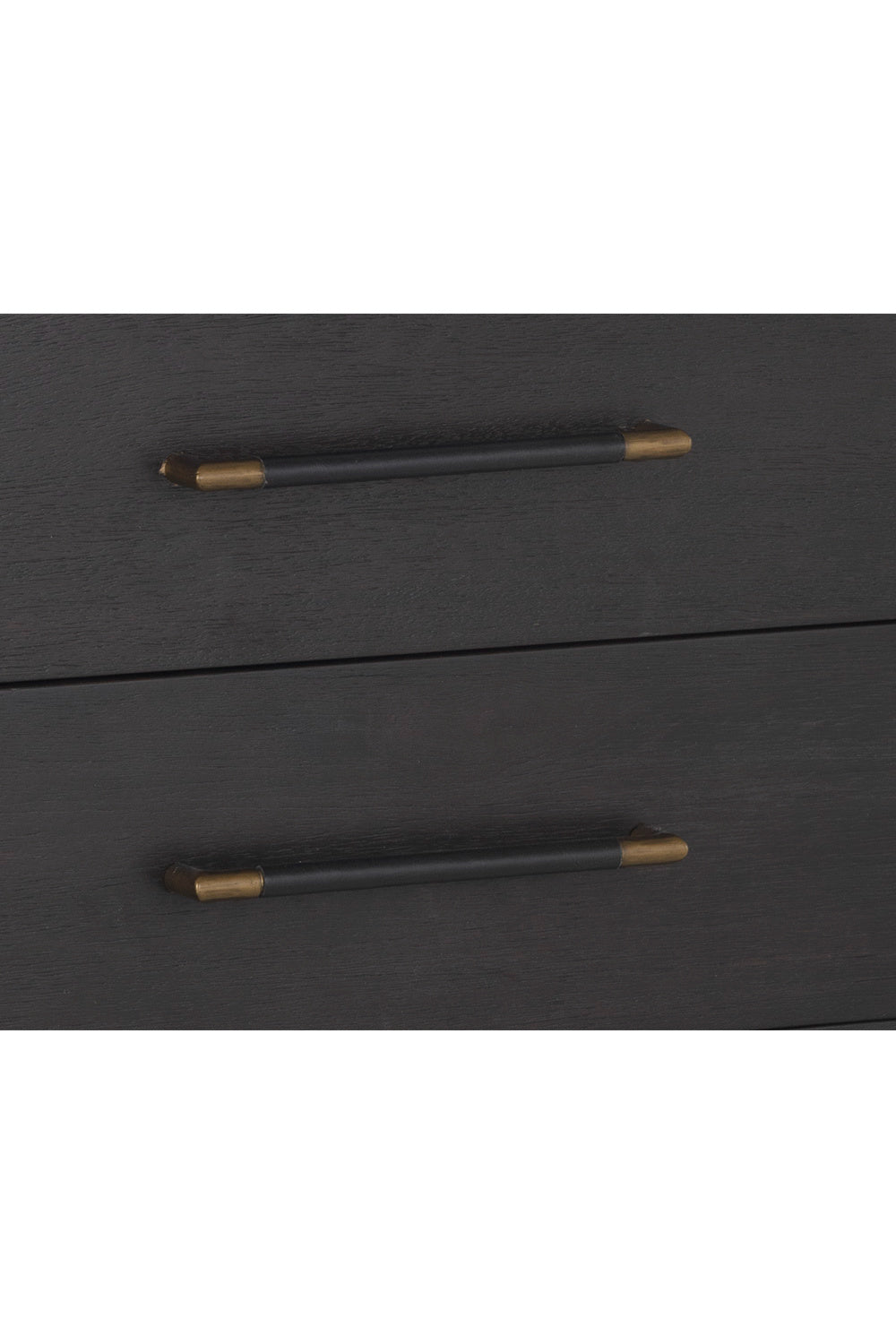 Modern European furniture - Acacia Veneer 2-Drawer Nightstand - www.oroa.com | Oroa.com