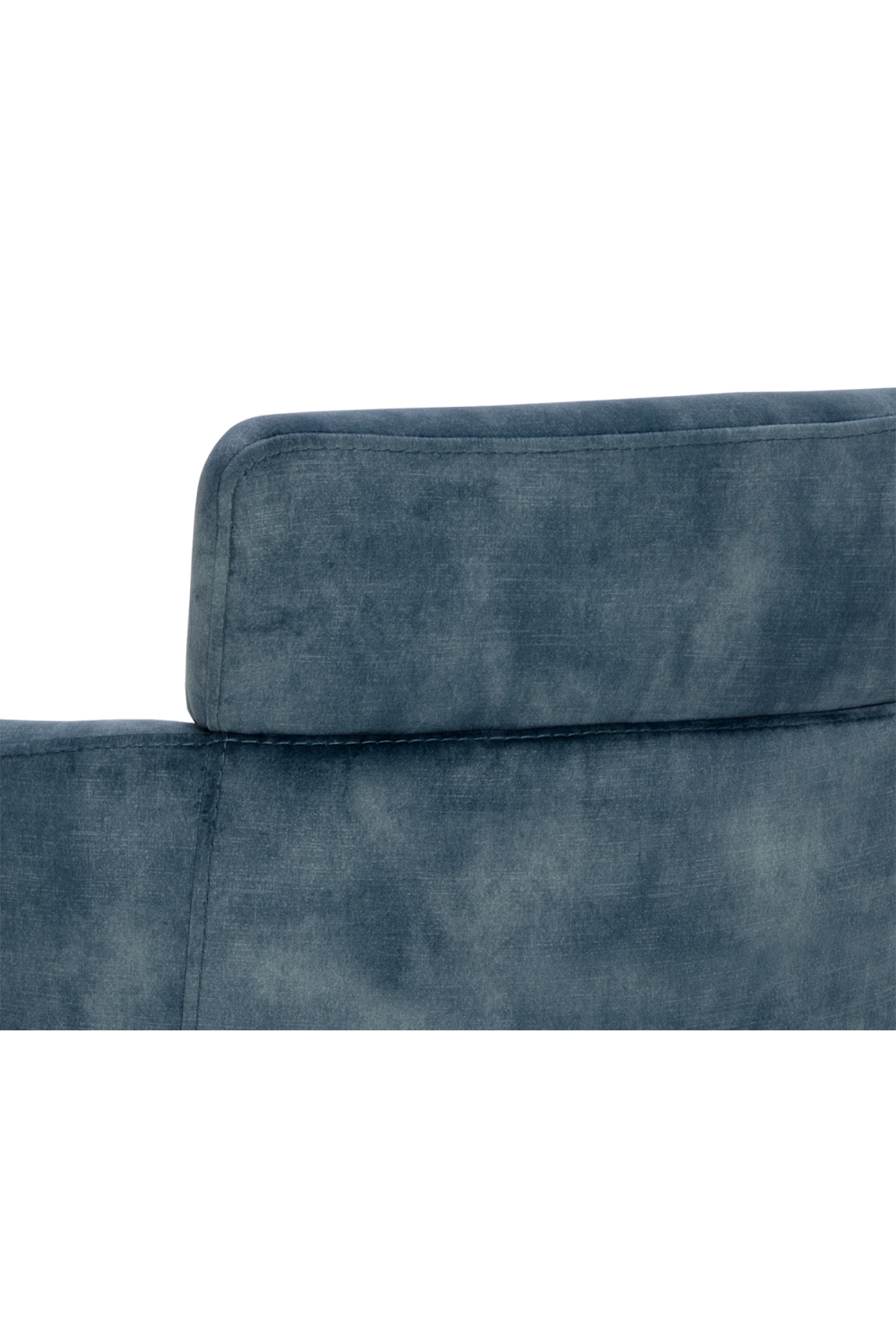 Modern European furniture - Blue Fabric Dining Armchair - www.oroa.com | Oroa.com
