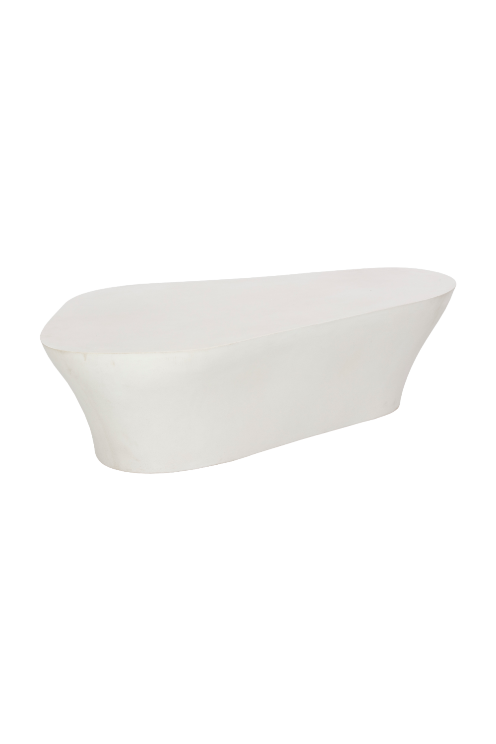 Modern European furniture - White Freeform Coffee Table - www.oroa.com | Oroa.com