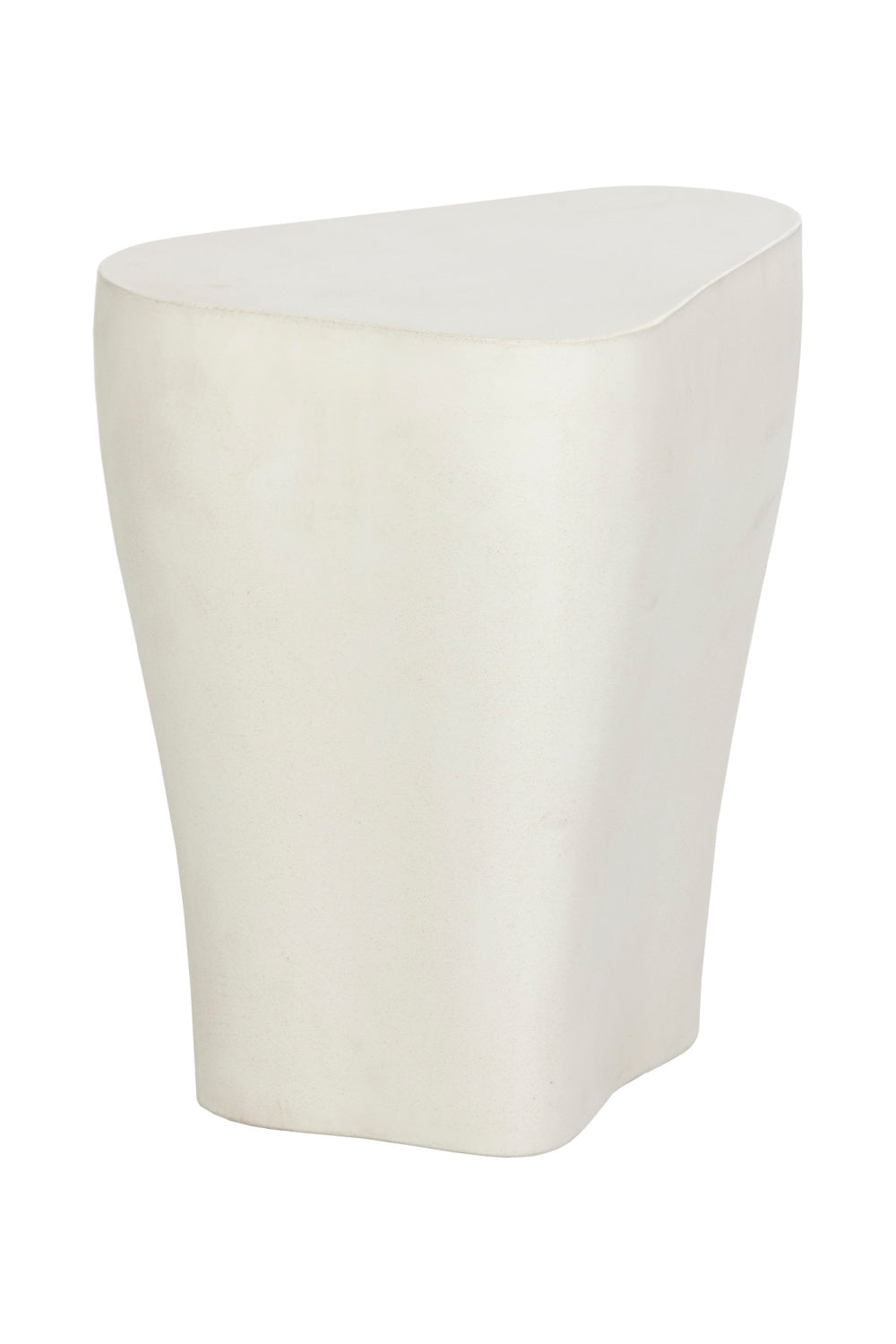 Modern European furniture - White Freeform Indoor/Outdoor End Table S - www.oroa.com | Oroa.com
