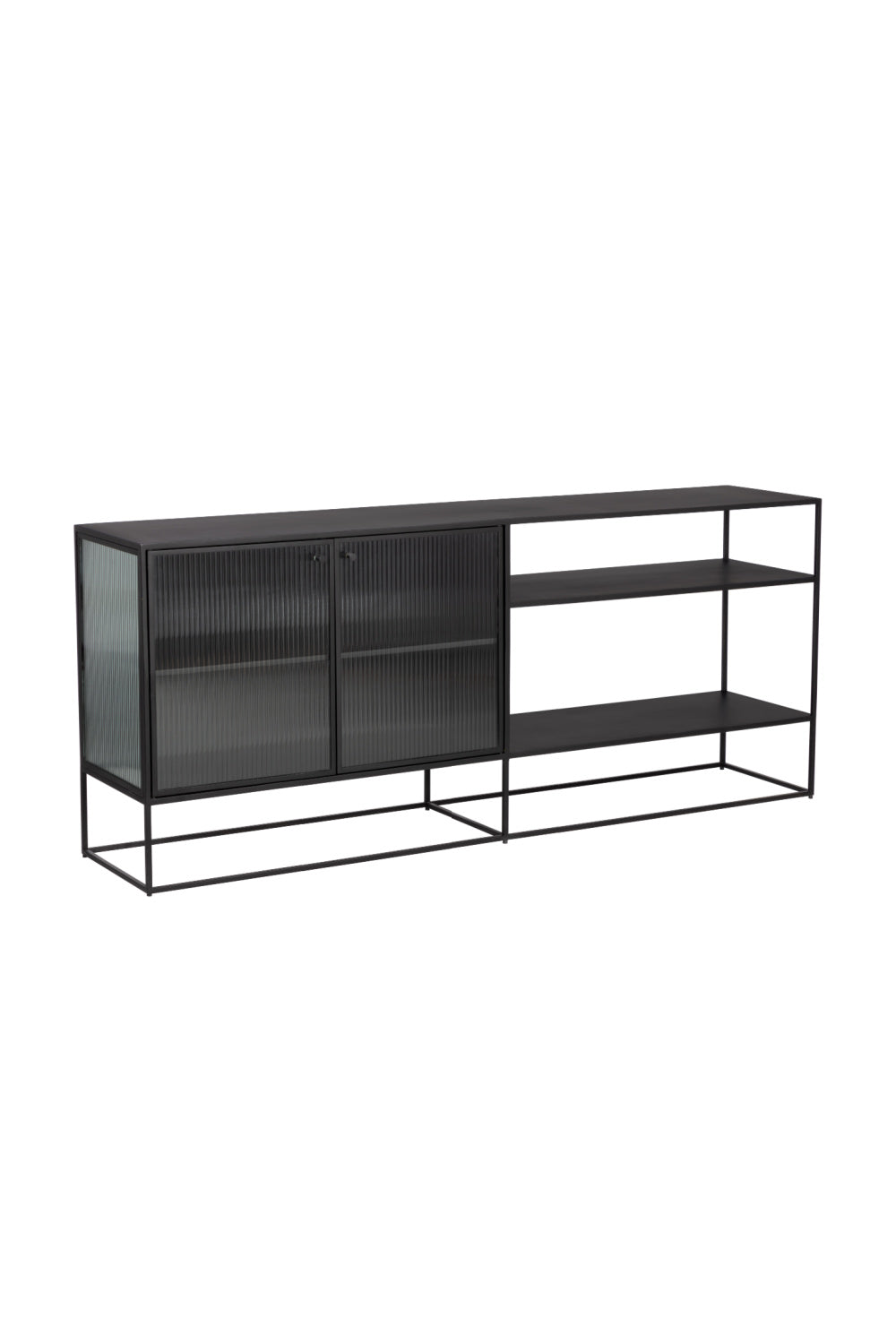 Modern European furniture - Fluted Glass Sideboard - www.oroa.com | Oroa.com