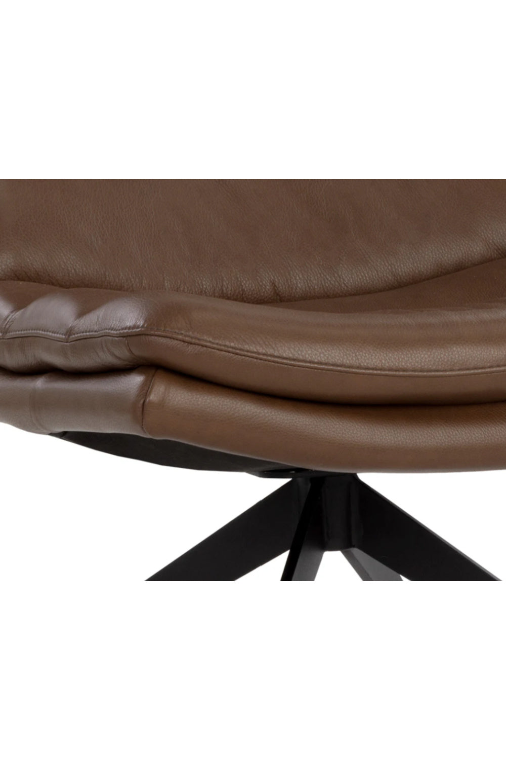 Modern European furniture - Curved Swivel Lounge Chair - www.oroa.com | Oroa.com