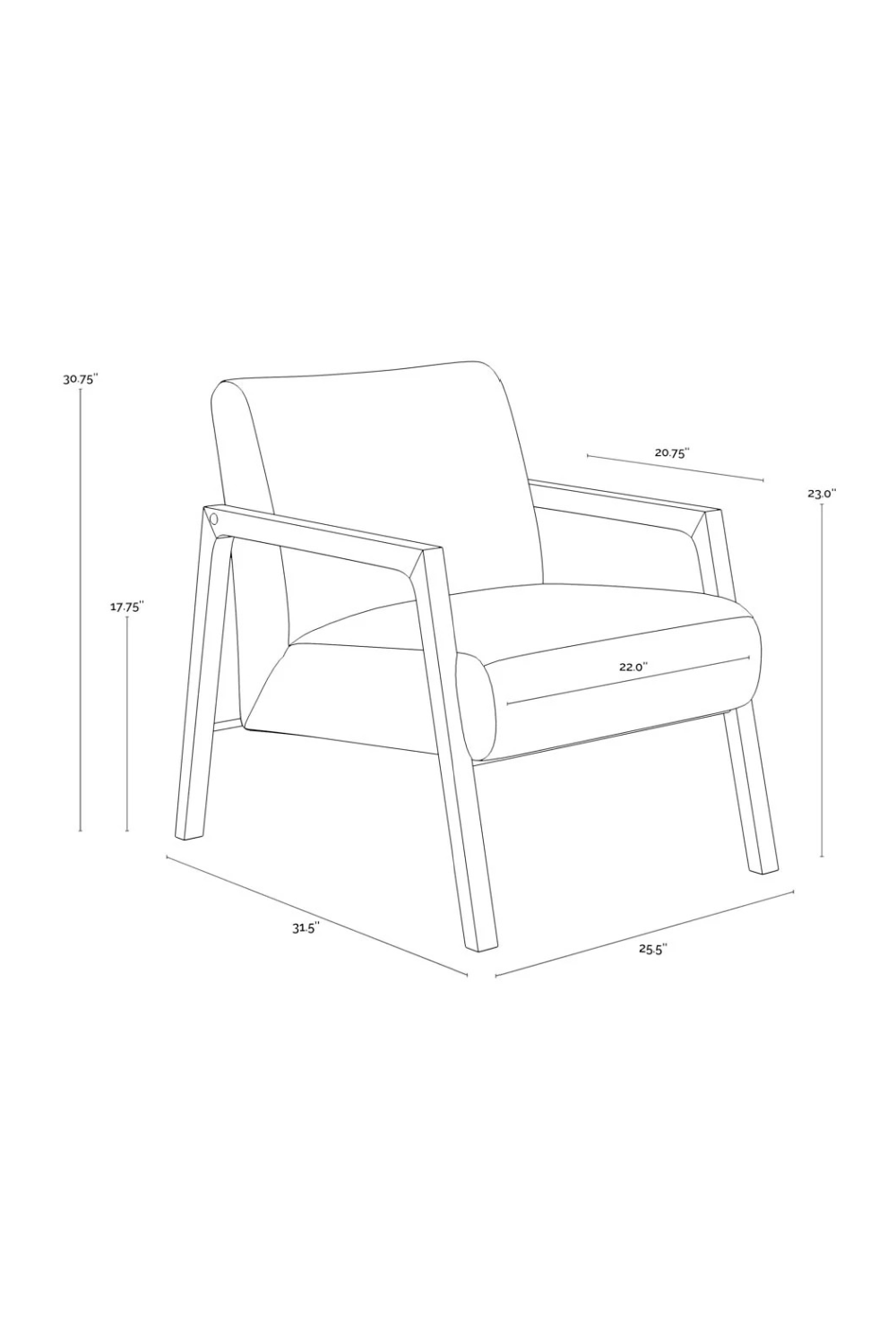 Modern European furniture - Light Gray Leather Lounge Chair - www.oroa.com | Oroa.com