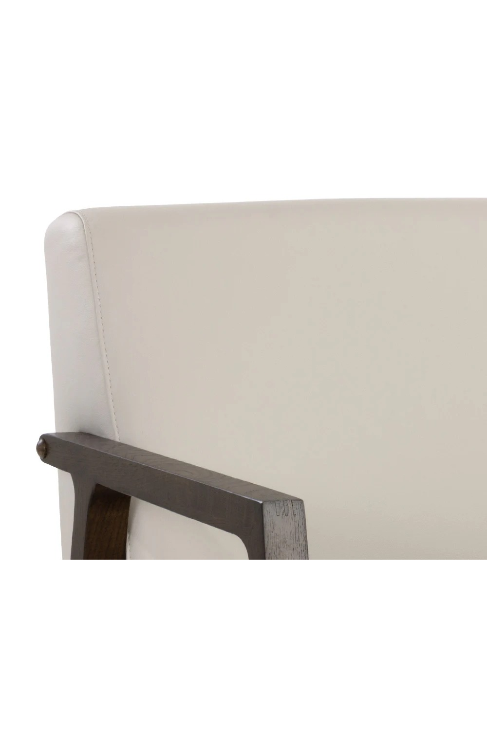 Modern European furniture - Light Gray Leather Lounge Chair - www.oroa.com | Oroa.com