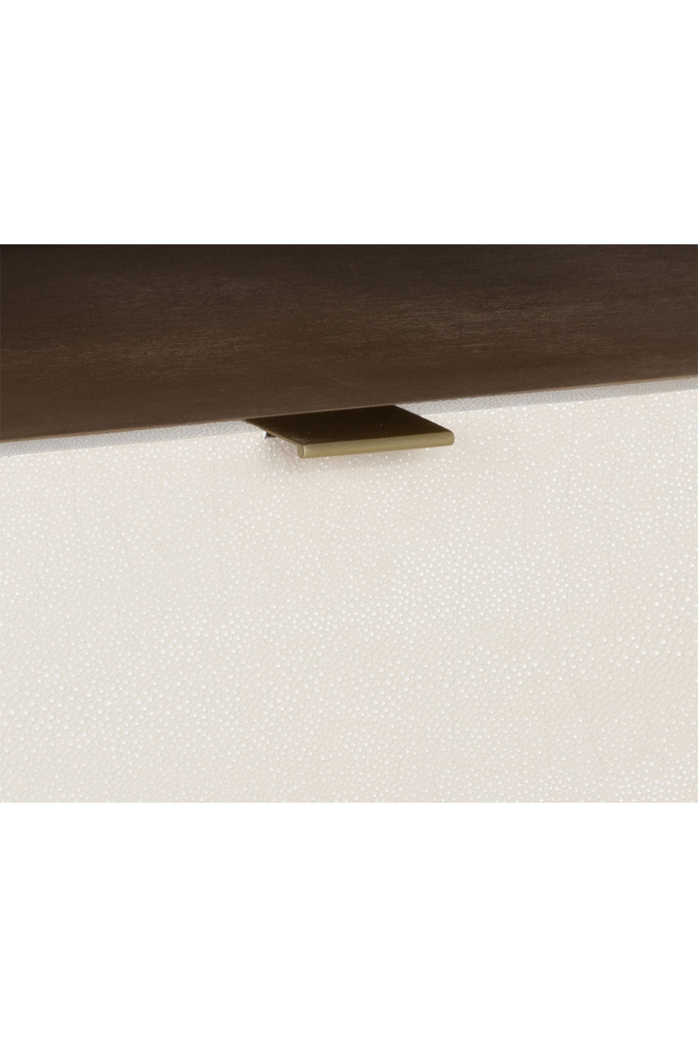 Modern European furniture - Cream Acacia 2-Drawer Nightstand - www.oroa.com | Oroa.com