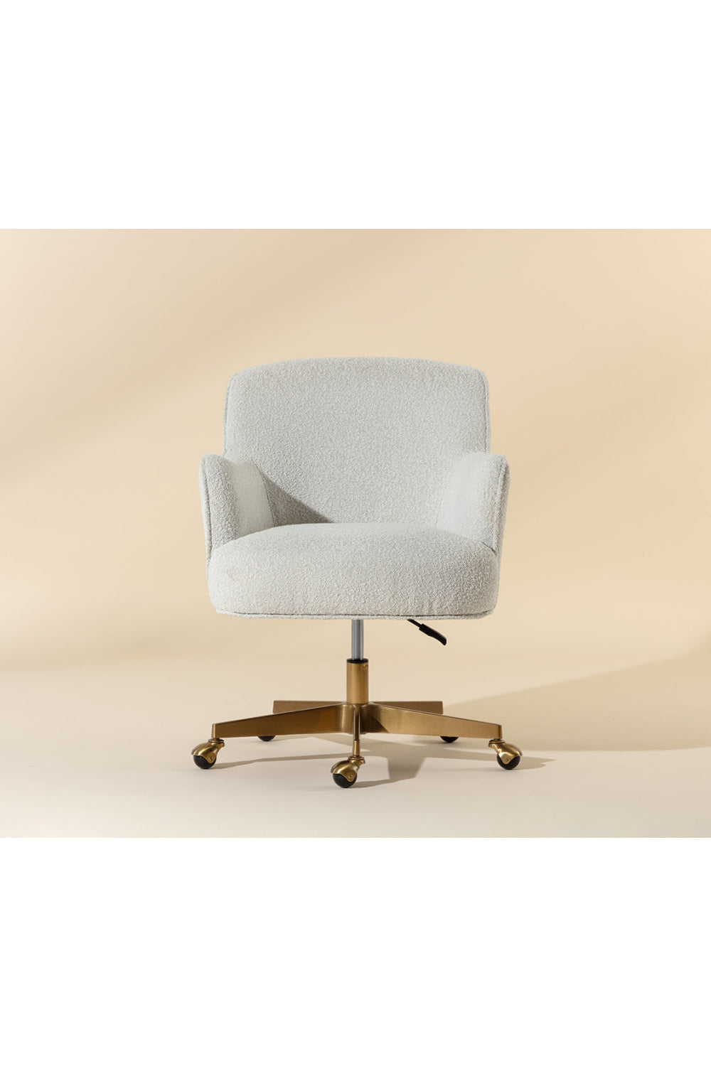 Modern European furniture - Boucle Swivel Office Chair - www.oroa.com | Oroa.com