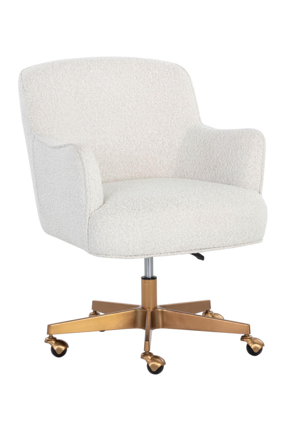 Modern European furniture - Boucle Swivel Office Chair - www.oroa.com | Oroa.com