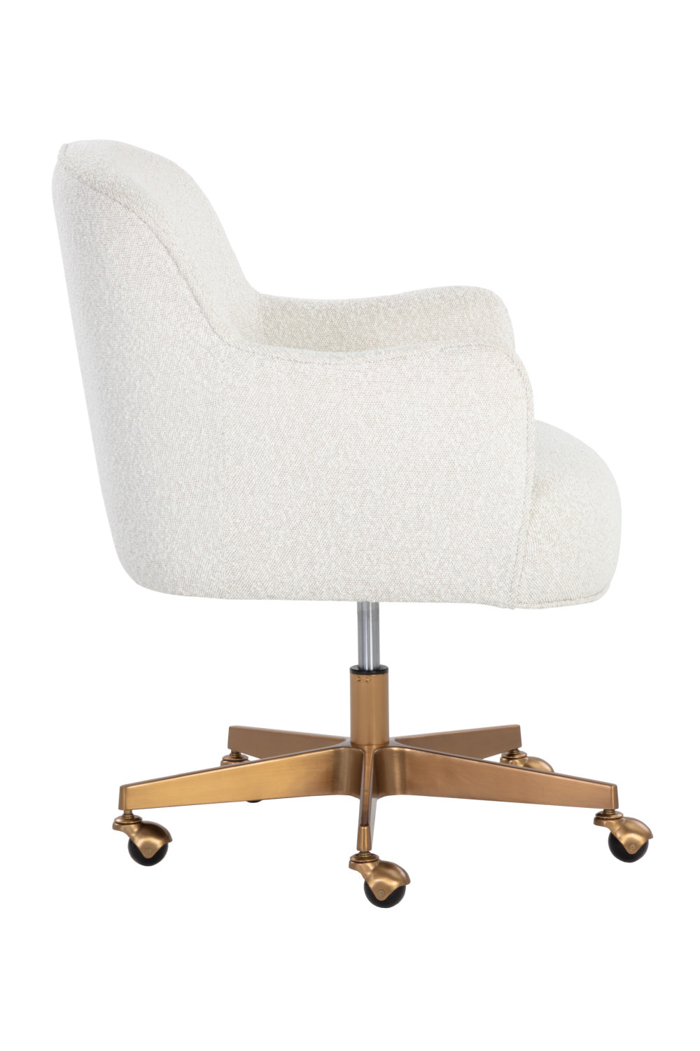 Modern European furniture - Boucle Swivel Office Chair - www.oroa.com | Oroa.com