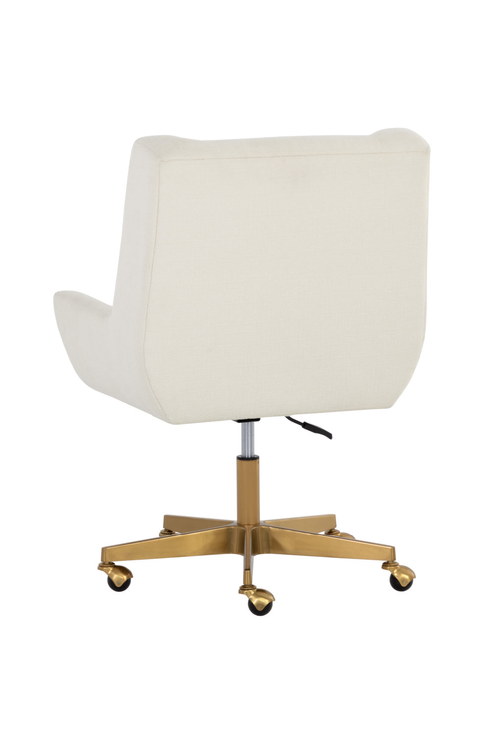 Modern European furniture - White Upholstered Office Chair - www.oroa.com | Oroa.com